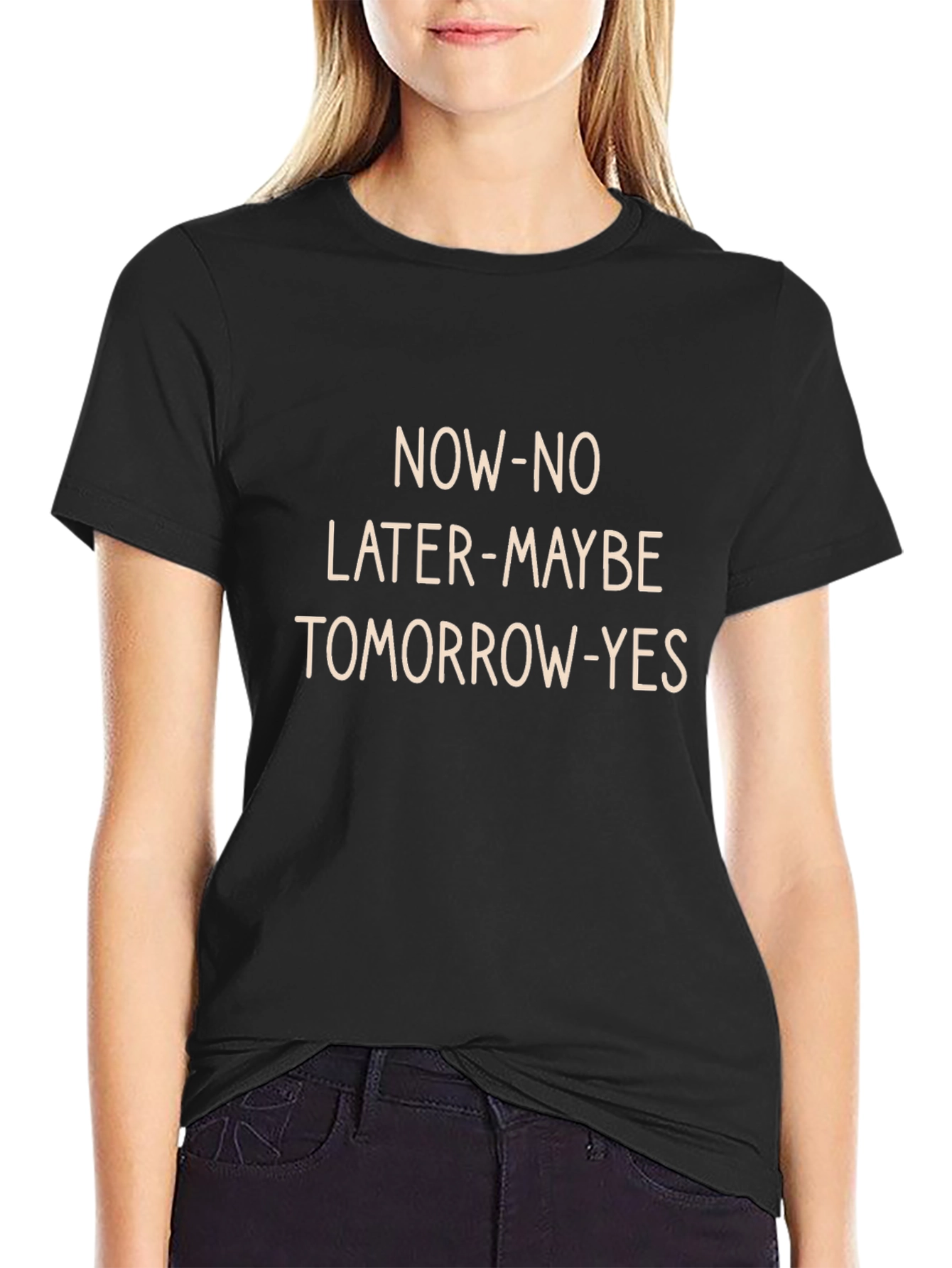 Funny NOW-NO Graphic T-Shirt