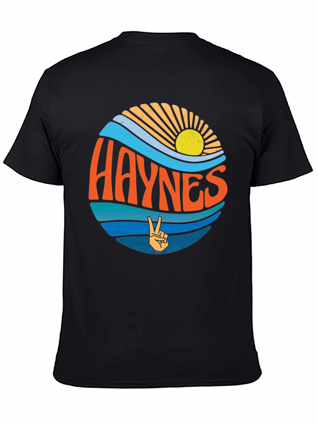 Haynes Retro Graphic T-Shirt - Coastal Peace Design