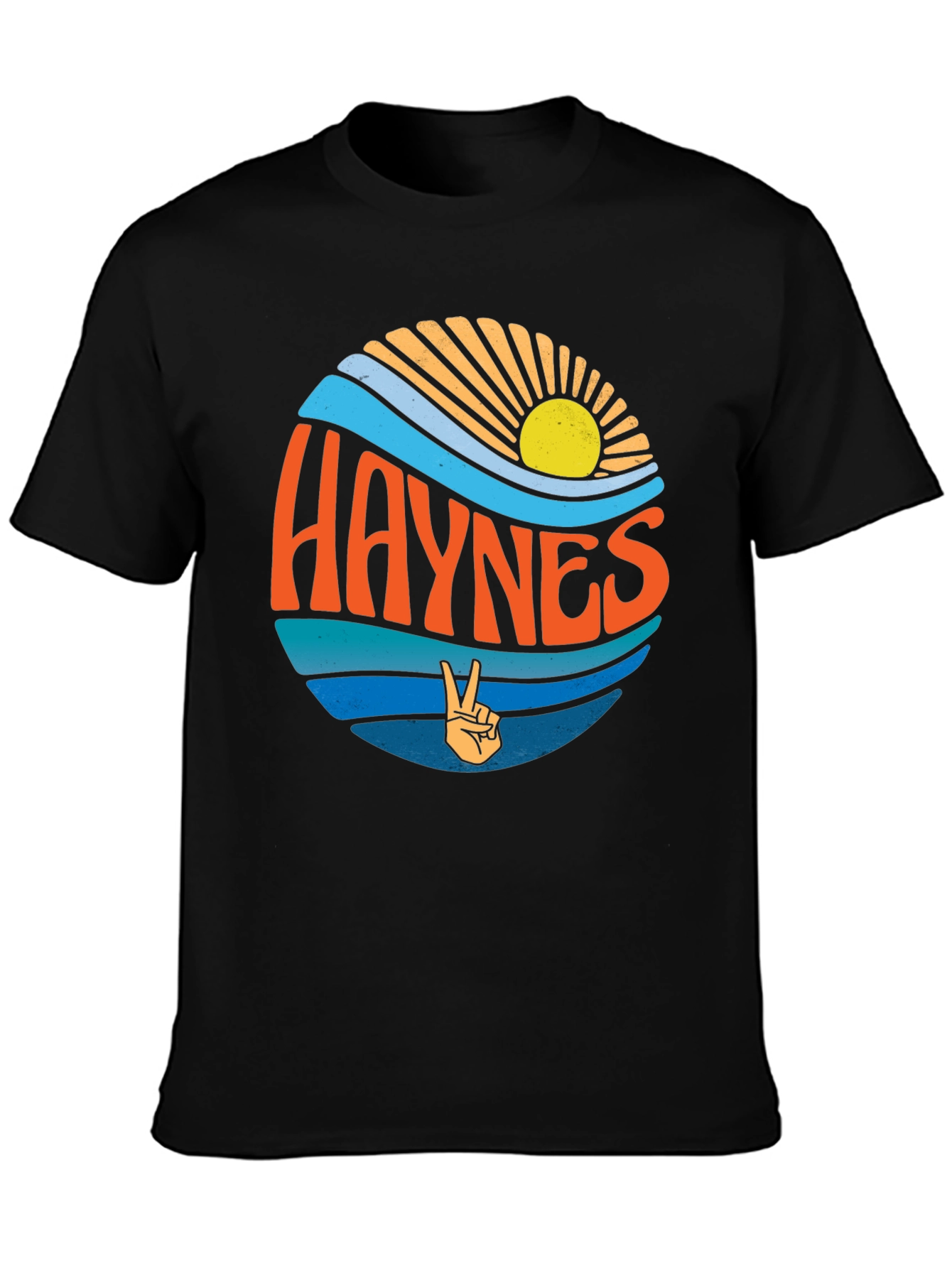 Haynes Retro Graphic T-Shirt - Coastal Peace Design