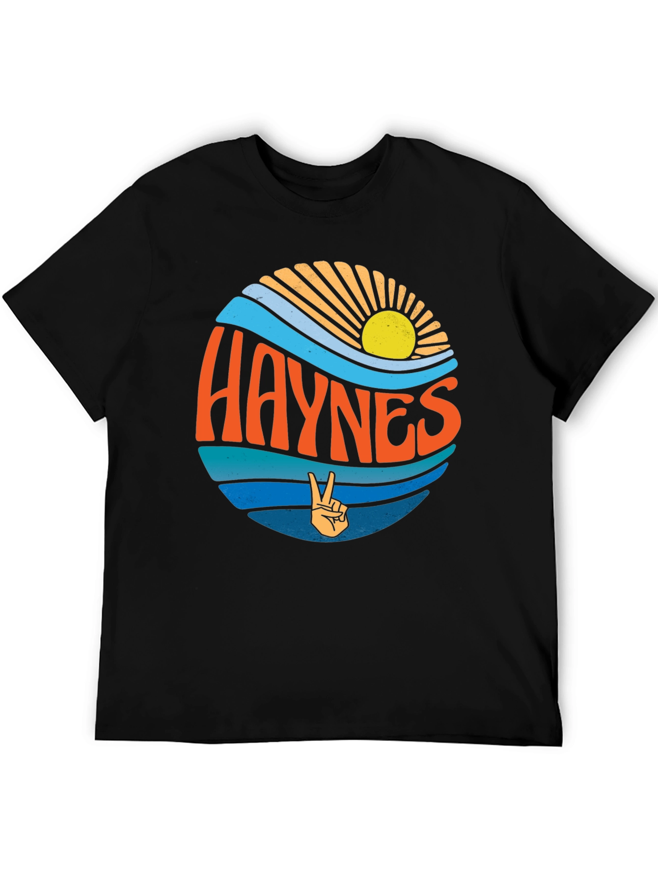 Haynes Retro Graphic T-Shirt - Coastal Peace Design