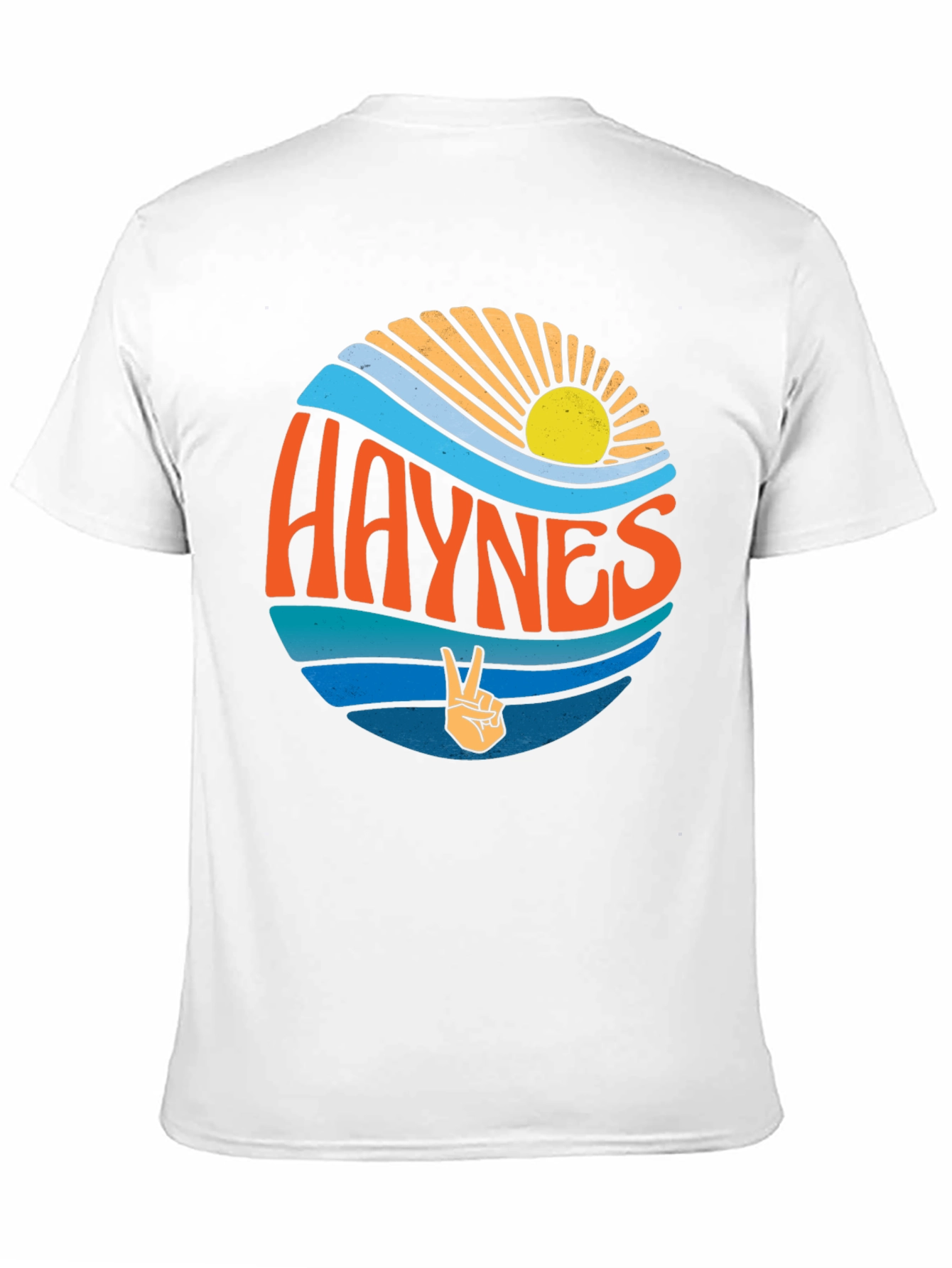 Haynes Retro Graphic T-Shirt - Coastal Peace Design