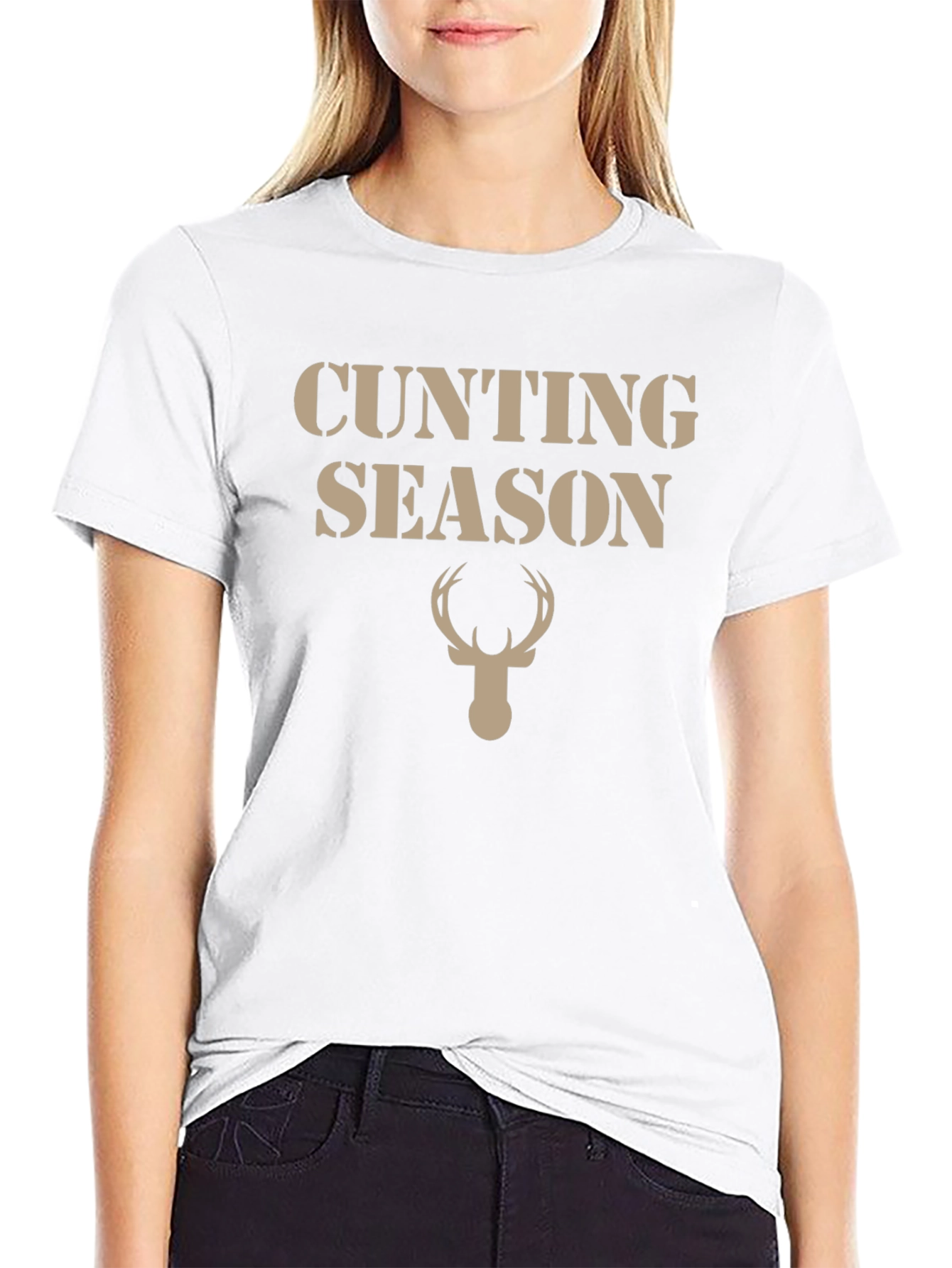 Hunting Season Graphic Tee - Soft Cotton Blend