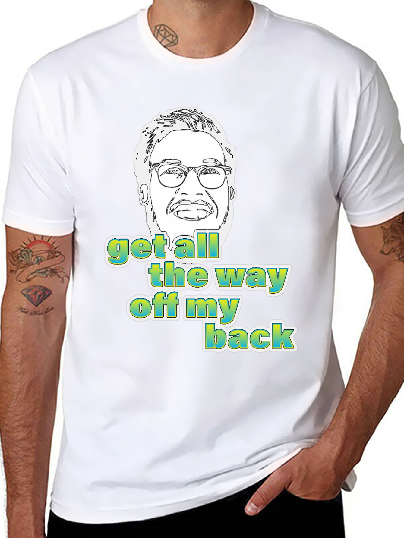Get Off My Back Graphic Tee