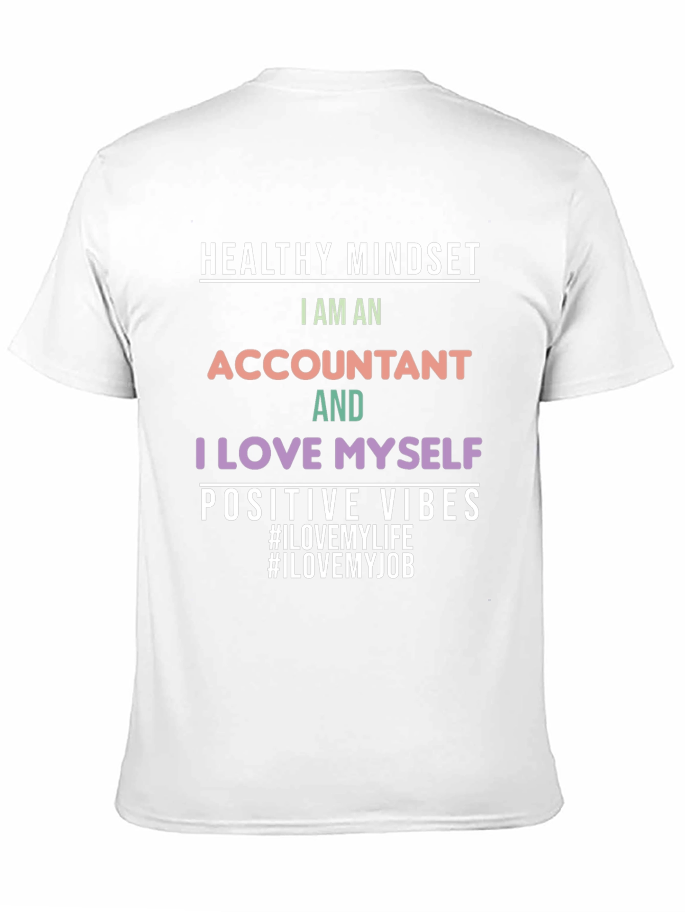 Accountant Pride Black T-Shirt
