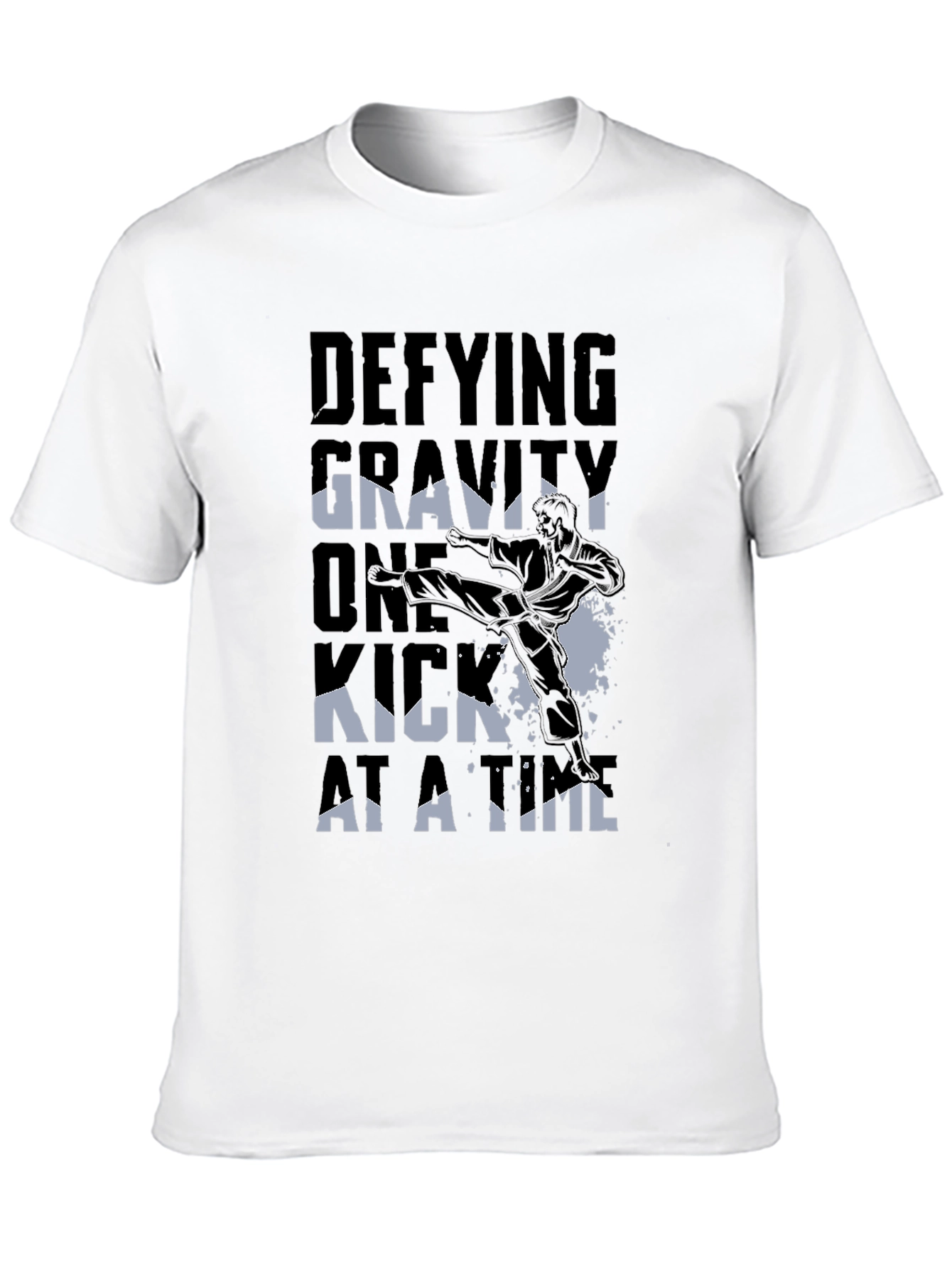 Defying Gravity Kick T-Shirt - Martial Arts Inspired