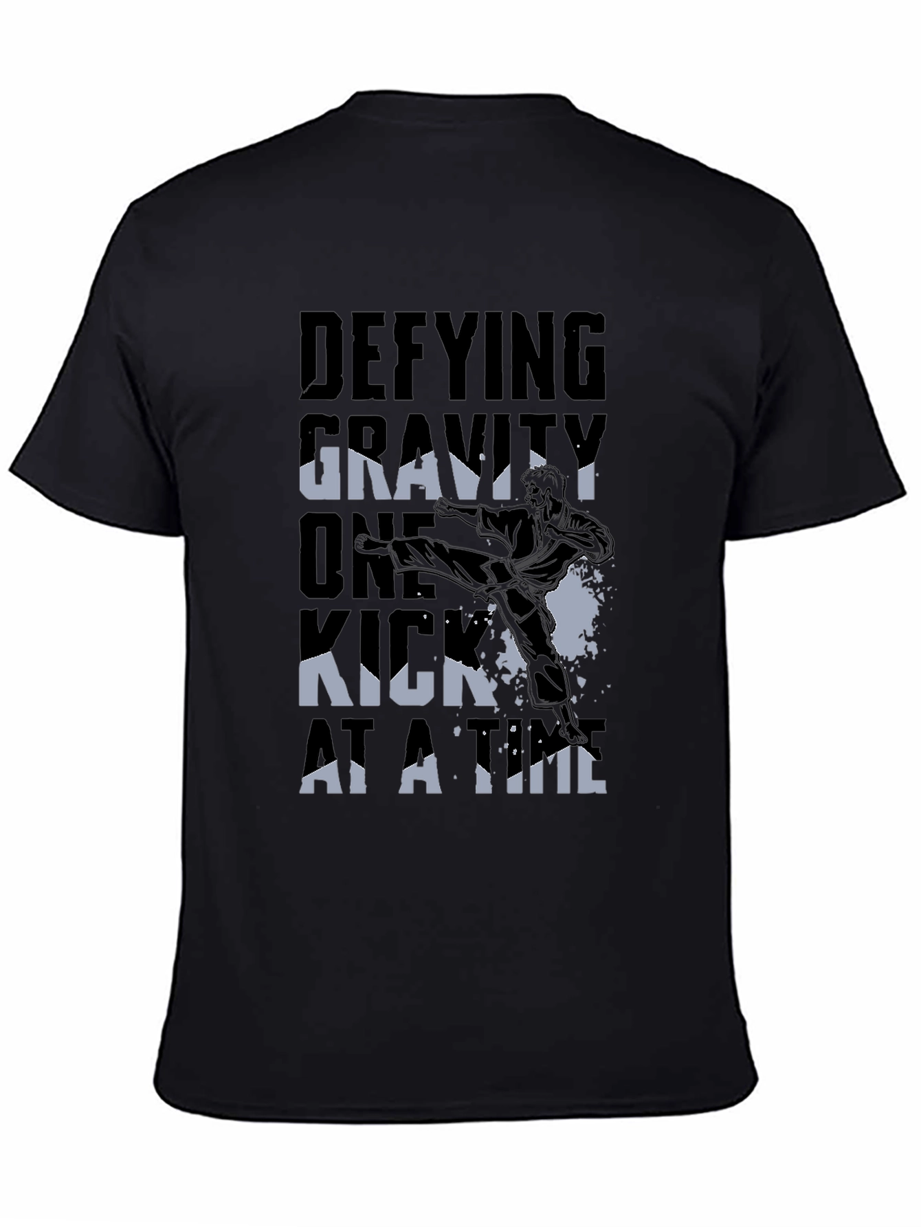 Defying Gravity Kick T-Shirt - Martial Arts Inspired