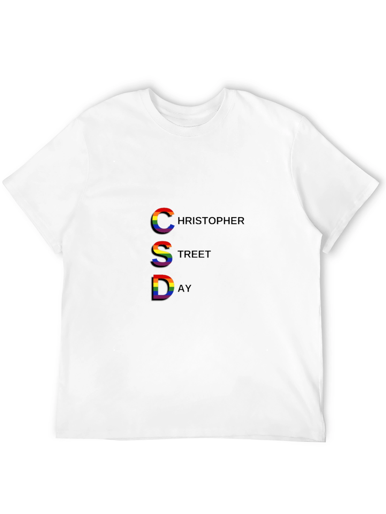 CSD Christopher Street Day Pride Rainbow T-Shirt