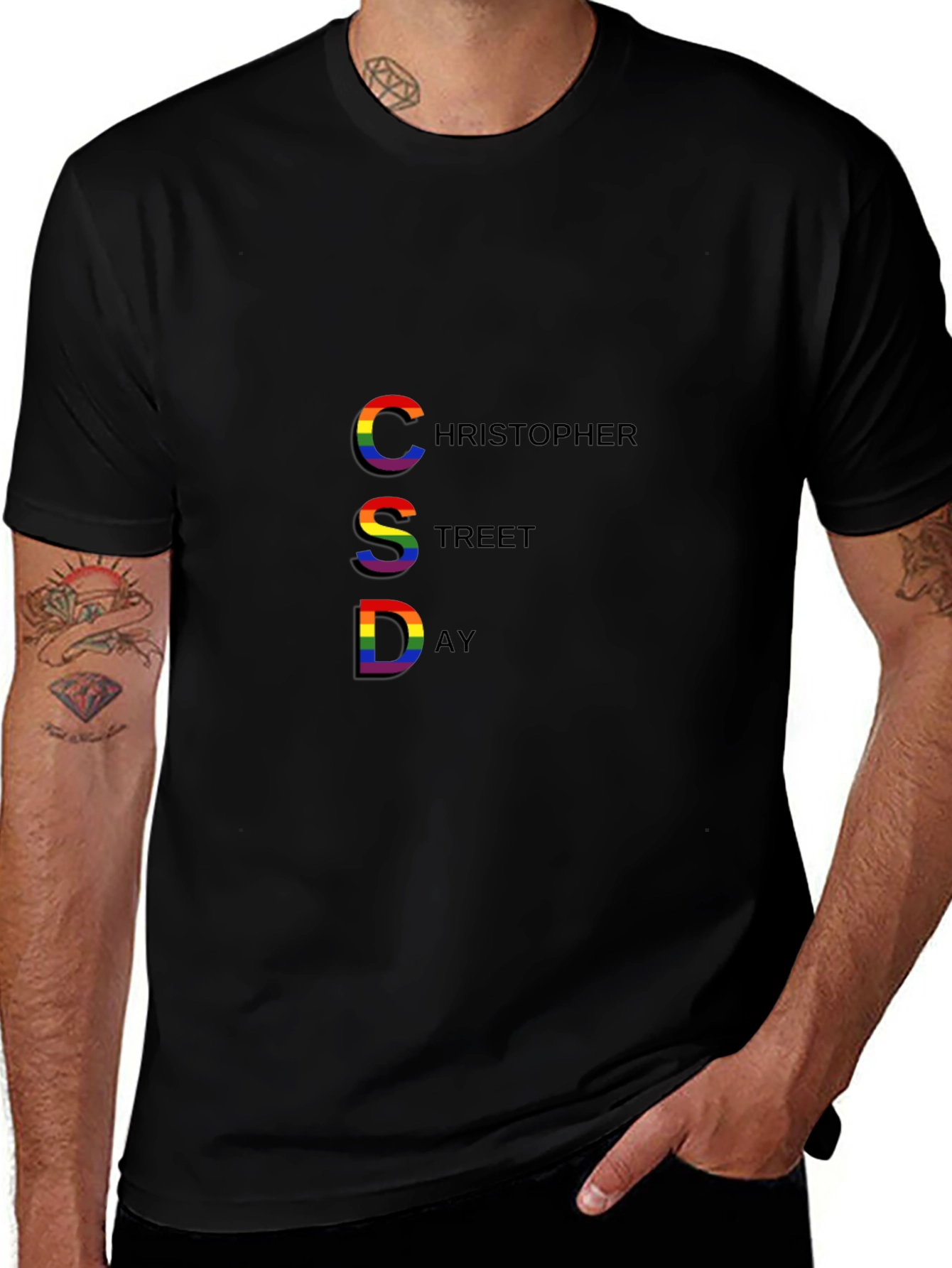 CSD Christopher Street Day Pride Rainbow T-Shirt