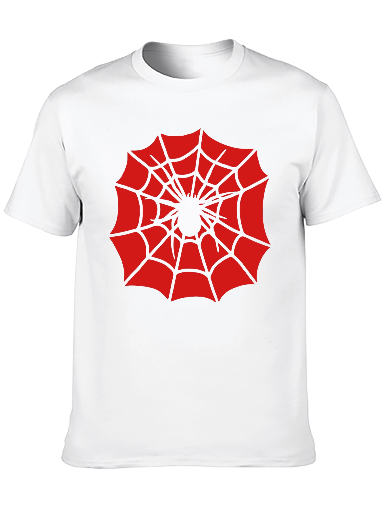 Spider Web Graphic Tee - Halloween Ready