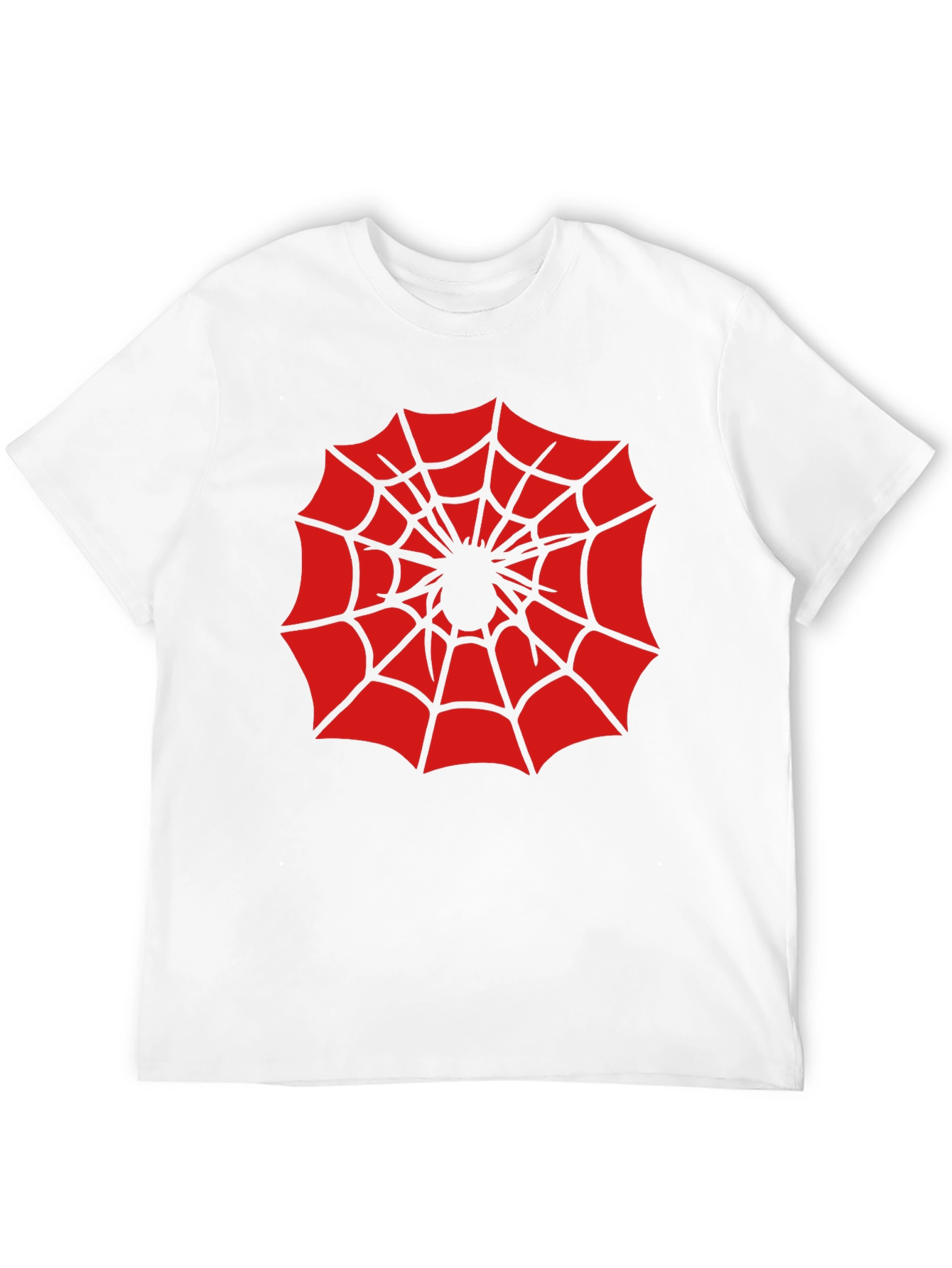 Spider Web Graphic Tee - Halloween Ready