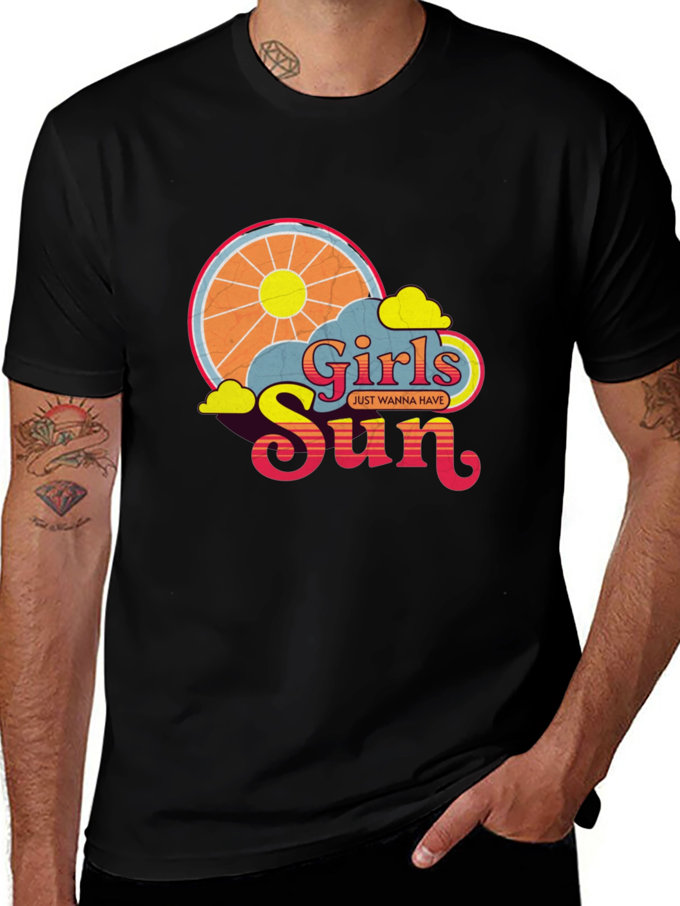 Girls Just Wanna Have Sun Graphic Tee
