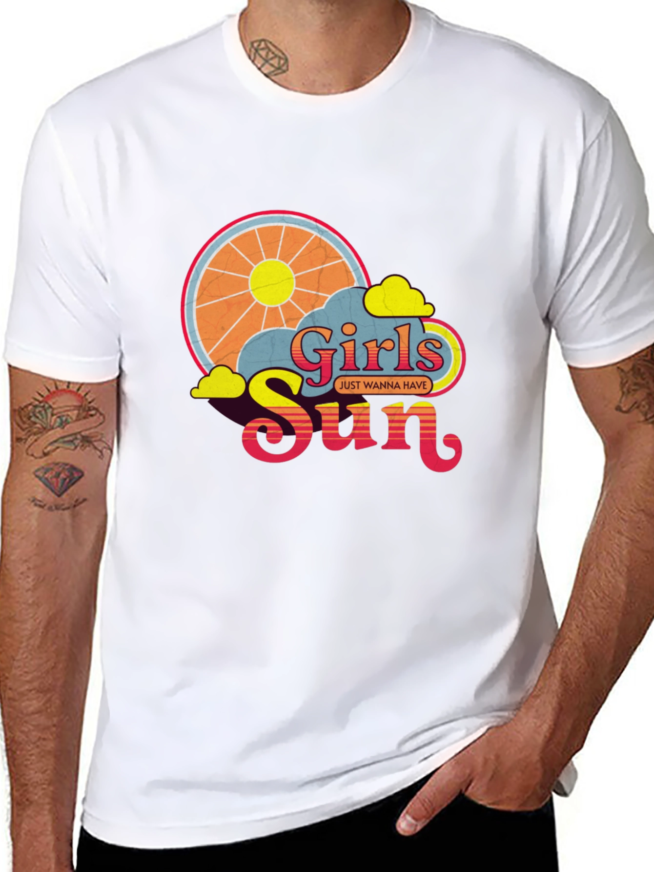 Girls Just Wanna Have Sun Graphic Tee