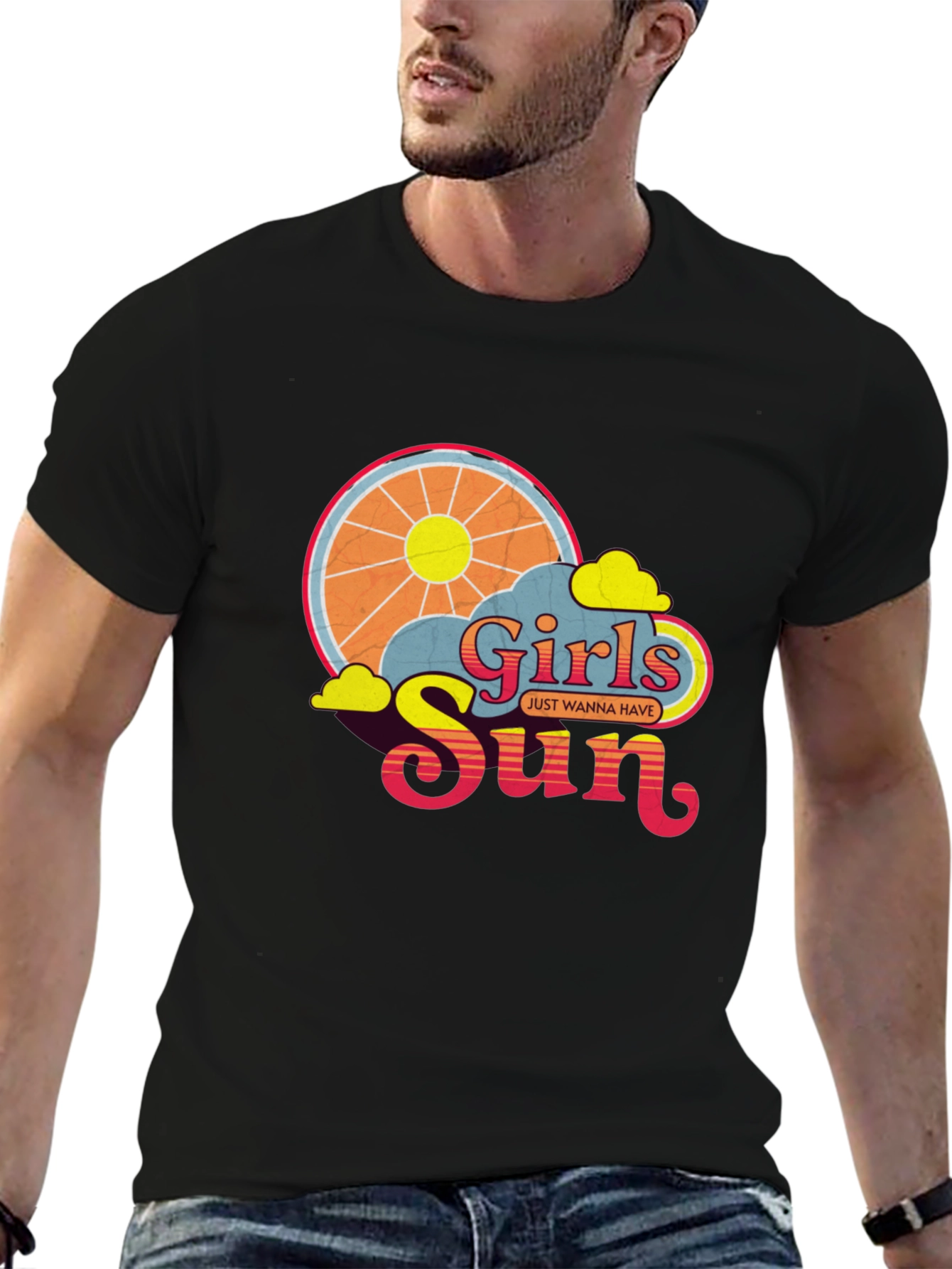 Girls Just Wanna Have Sun Graphic Tee