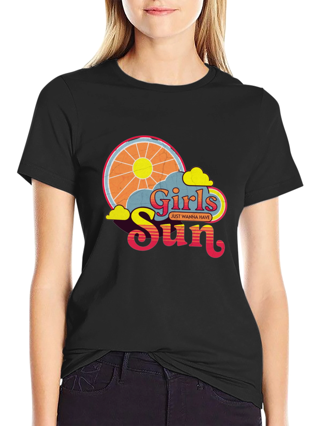 Girls Just Wanna Have Sun Graphic Tee