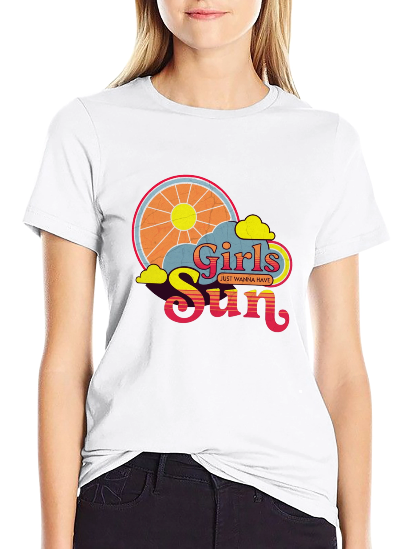 Girls Just Wanna Have Sun Graphic Tee