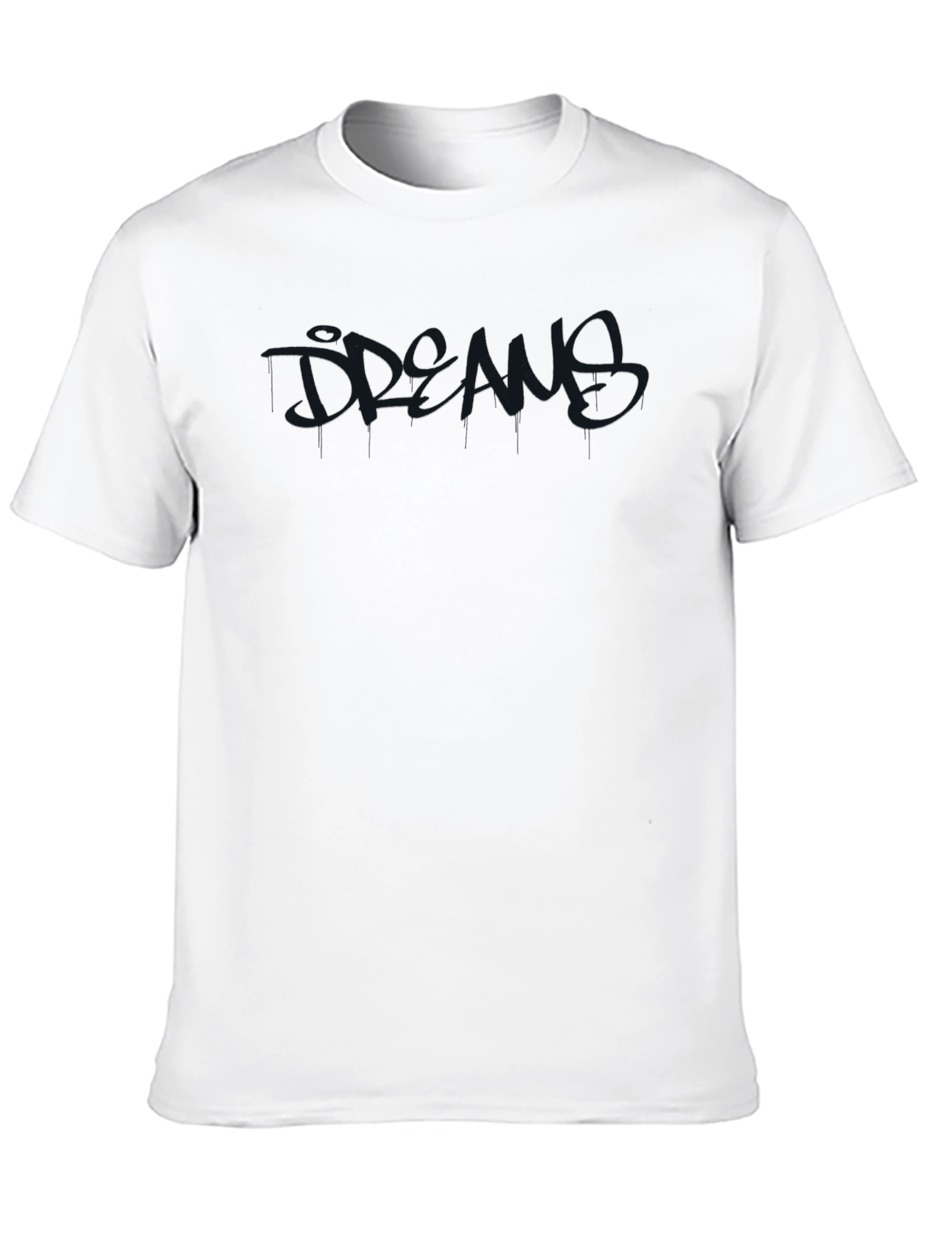 Mens Black Graphic T-Shirt