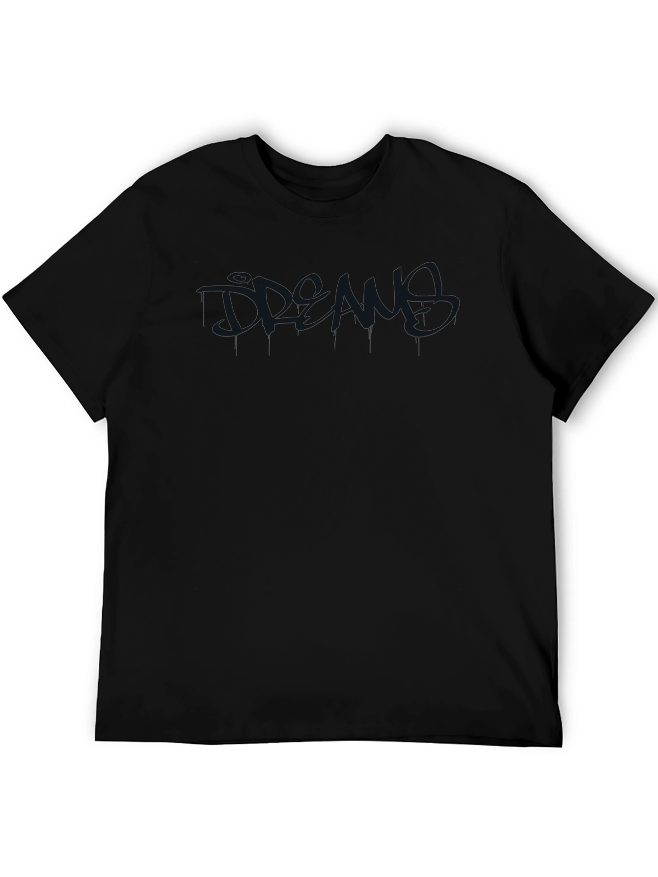 Mens Black Graphic T-Shirt