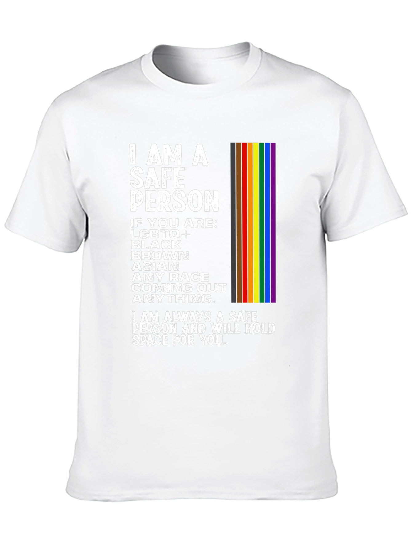 Safe Person LGBTQ+ Ally T-Shirt