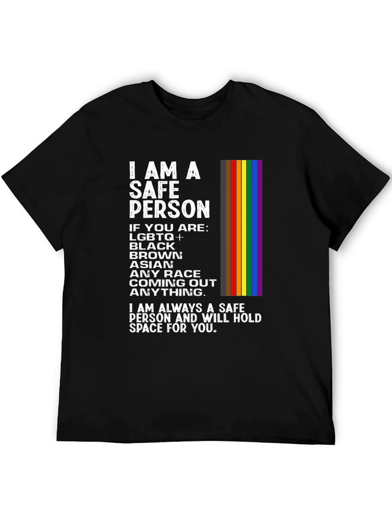 Safe Person LGBTQ+ Ally T-Shirt