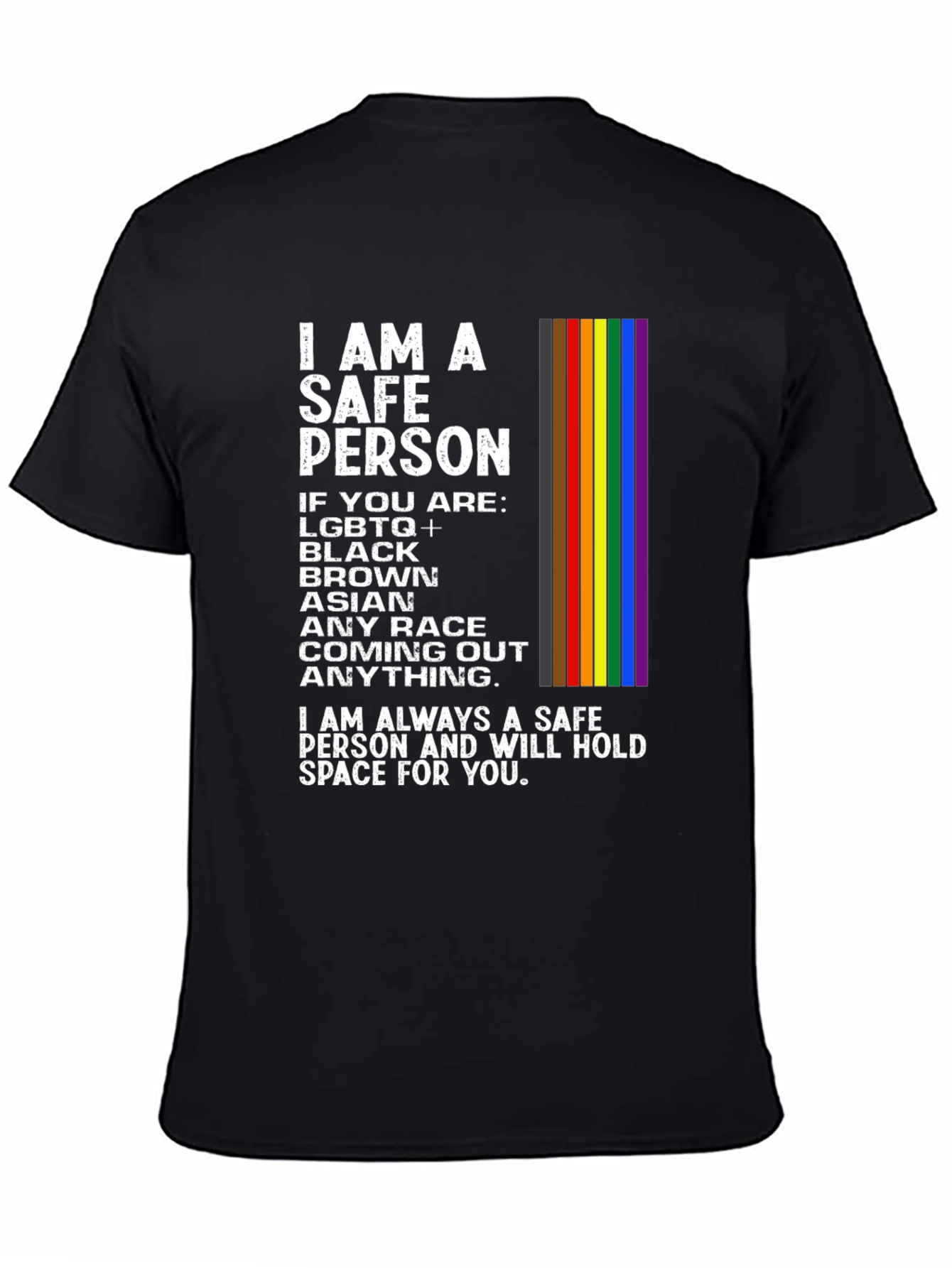 Safe Person LGBTQ+ Ally T-Shirt
