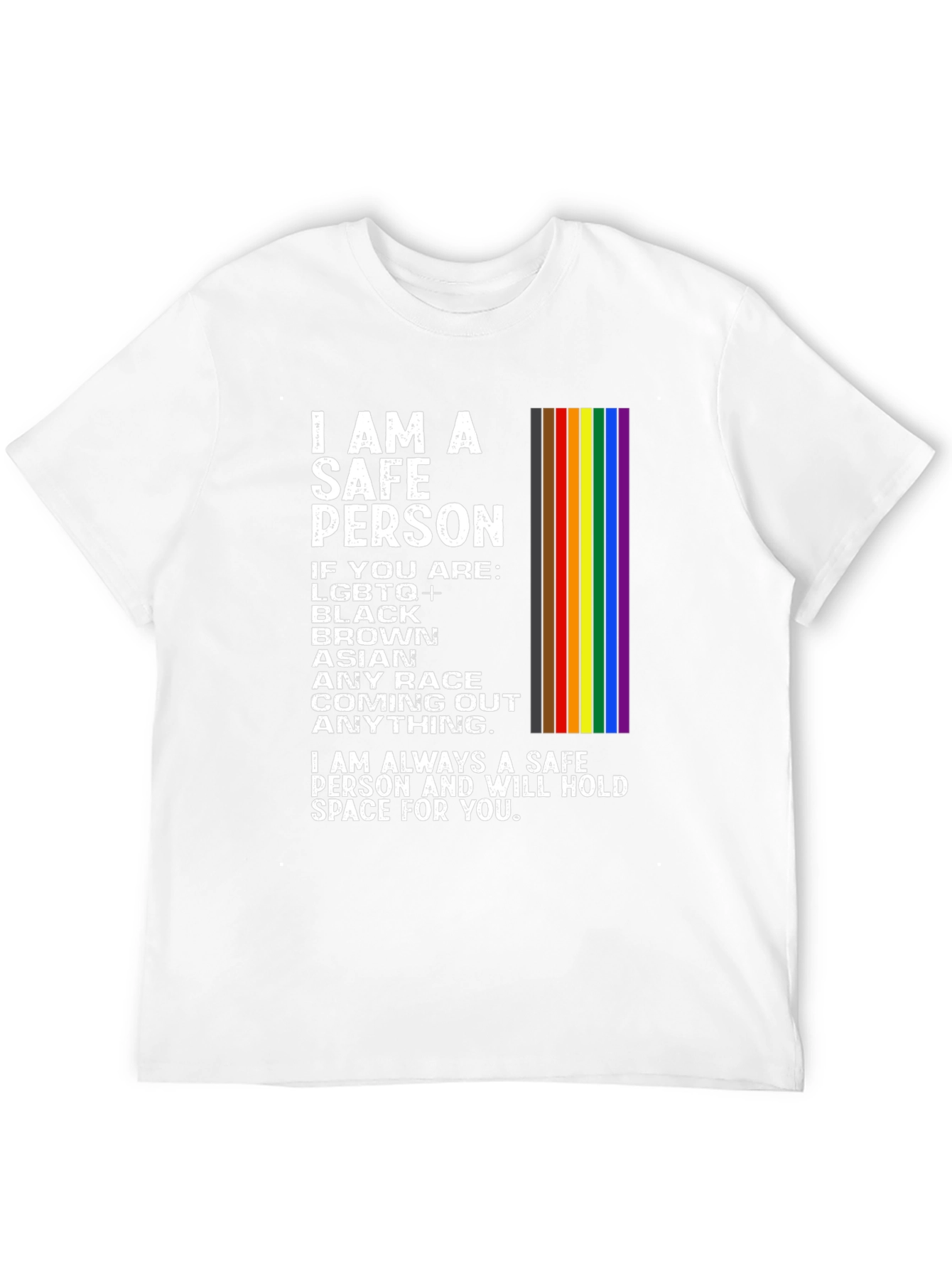 Safe Person LGBTQ+ Ally T-Shirt