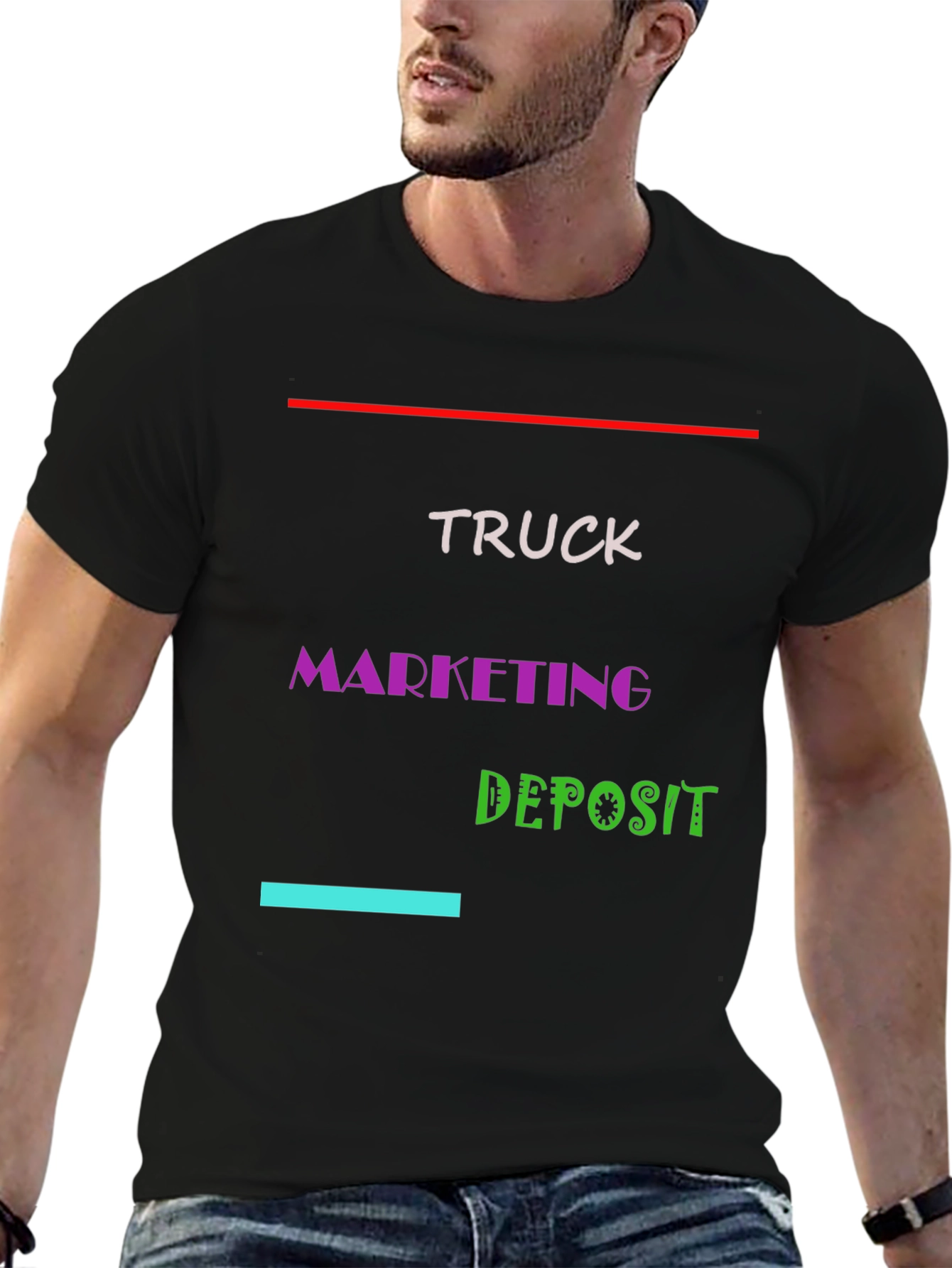 Truck Marketing Deposit T-Shirt