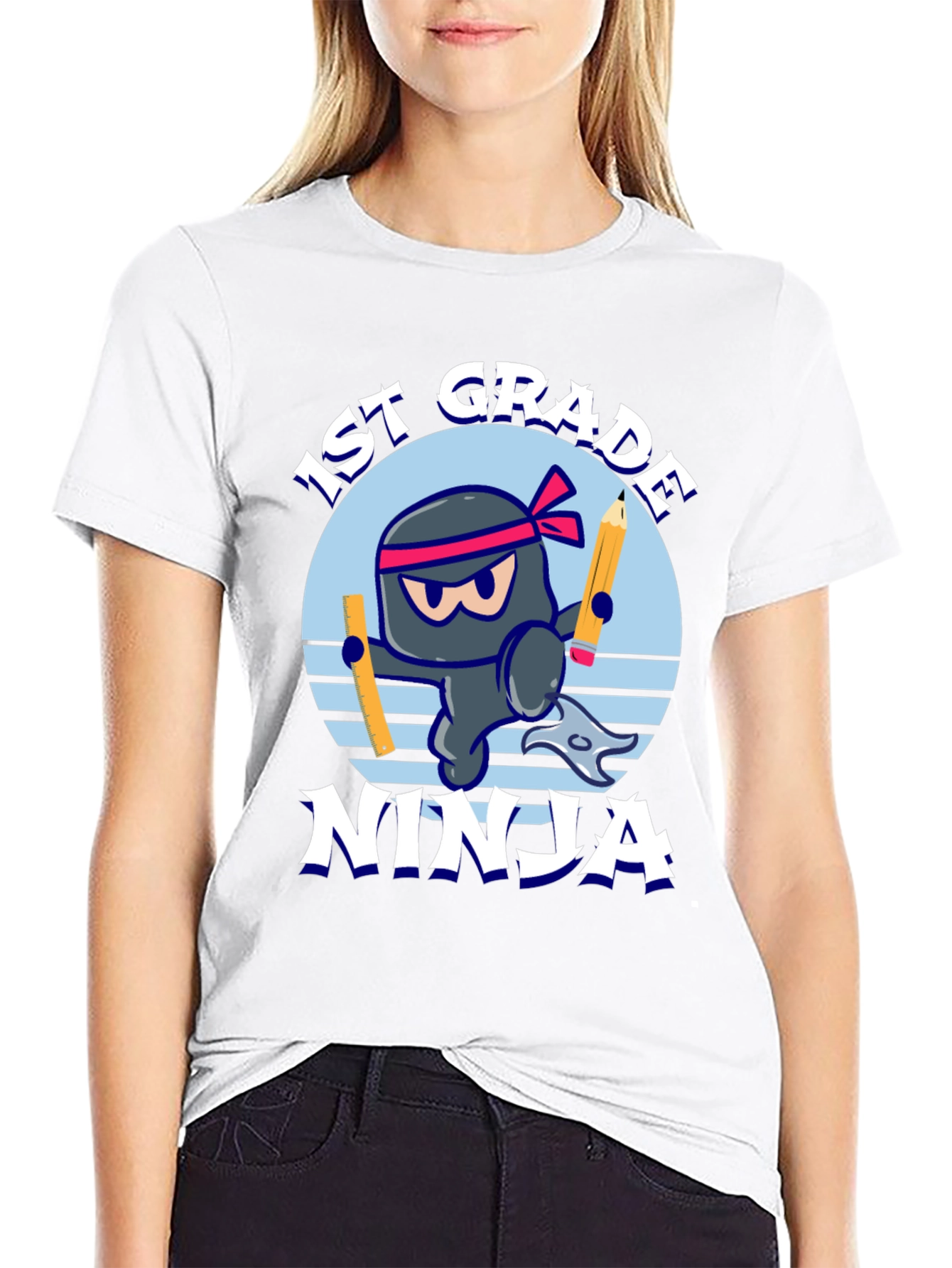 1st Grade Ninja T-Shirt - Back to School