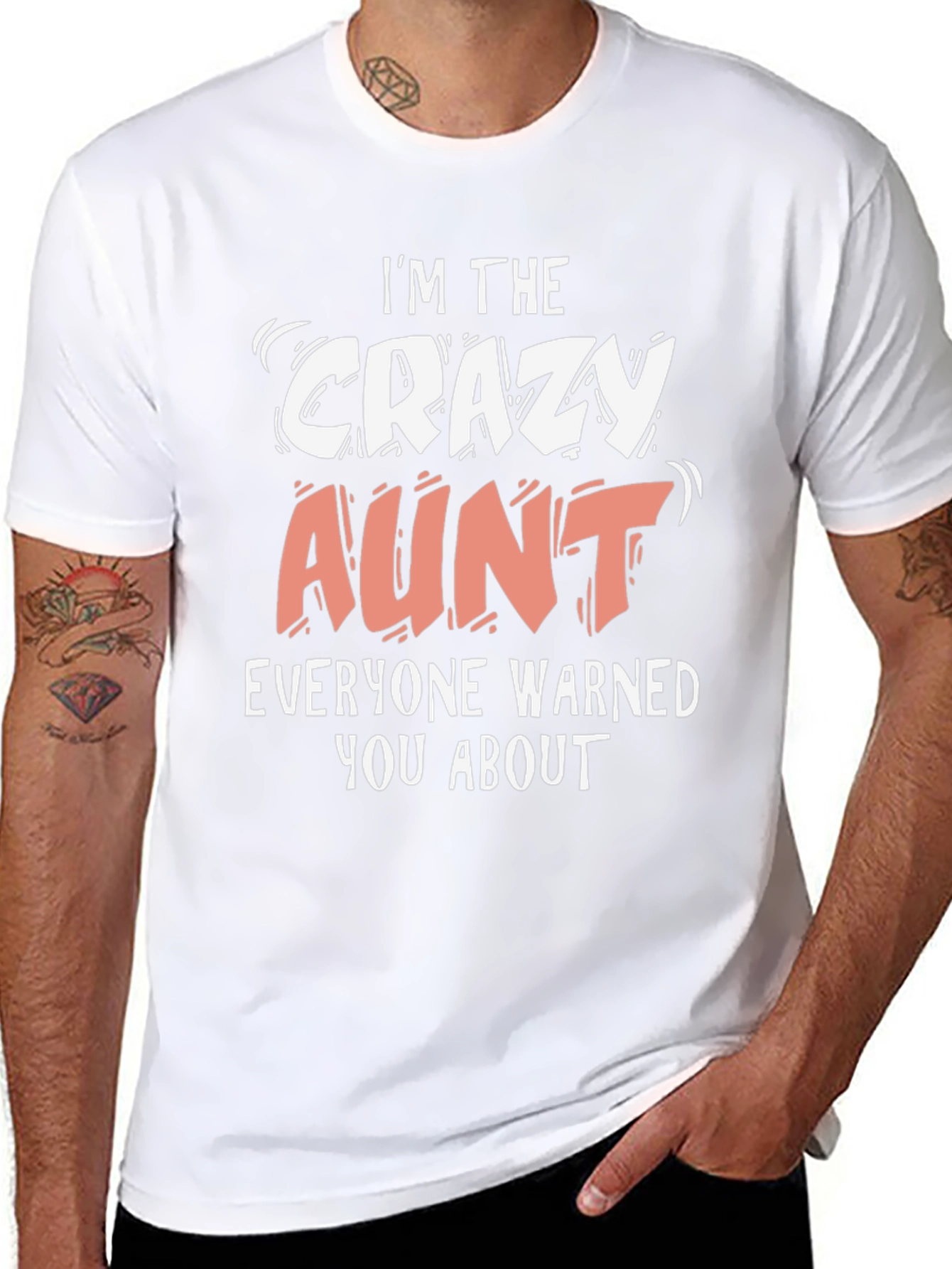 Crazy Aunt T-Shirt - Warned You About