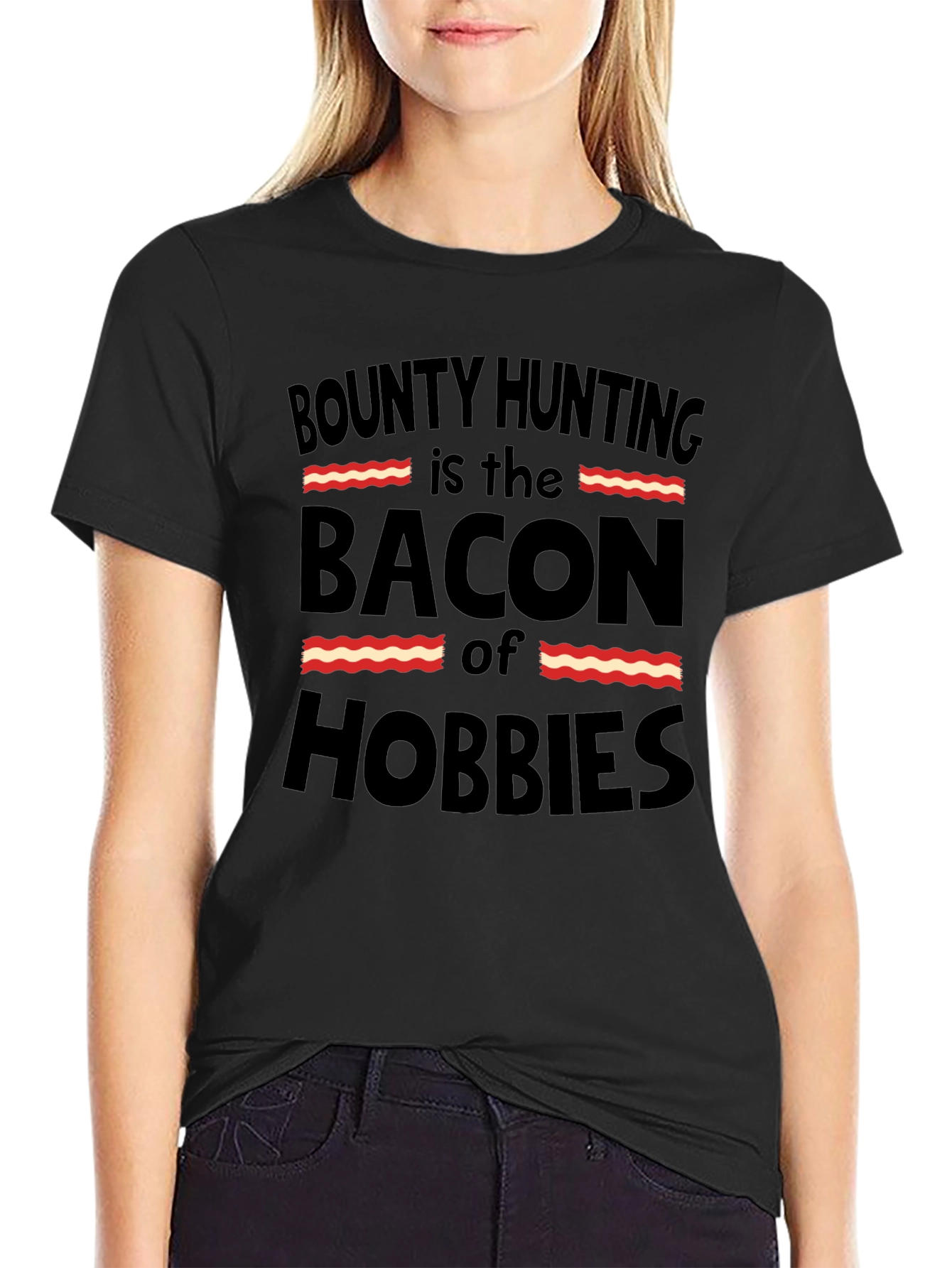 Bounty Hunting Bacon Hobbies T-Shirt