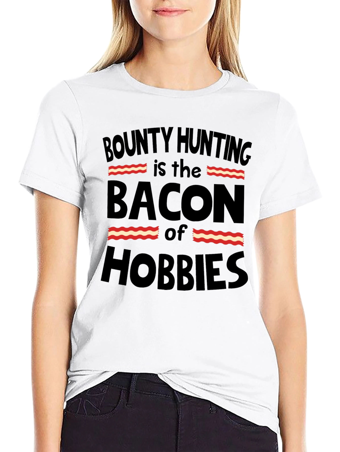Bounty Hunting Bacon Hobbies T-Shirt