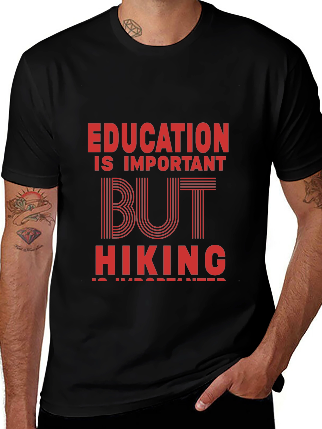 Hiking is Important T-Shirt