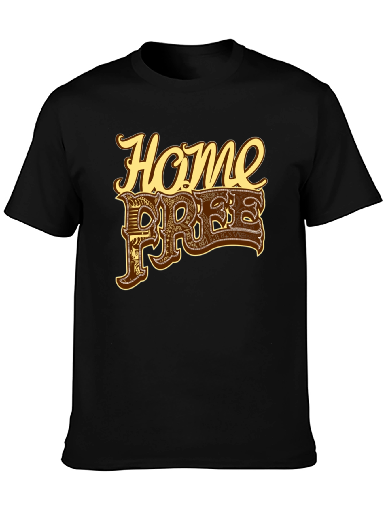 Home Free Graphic Tee - Stylish Black T-Shirt