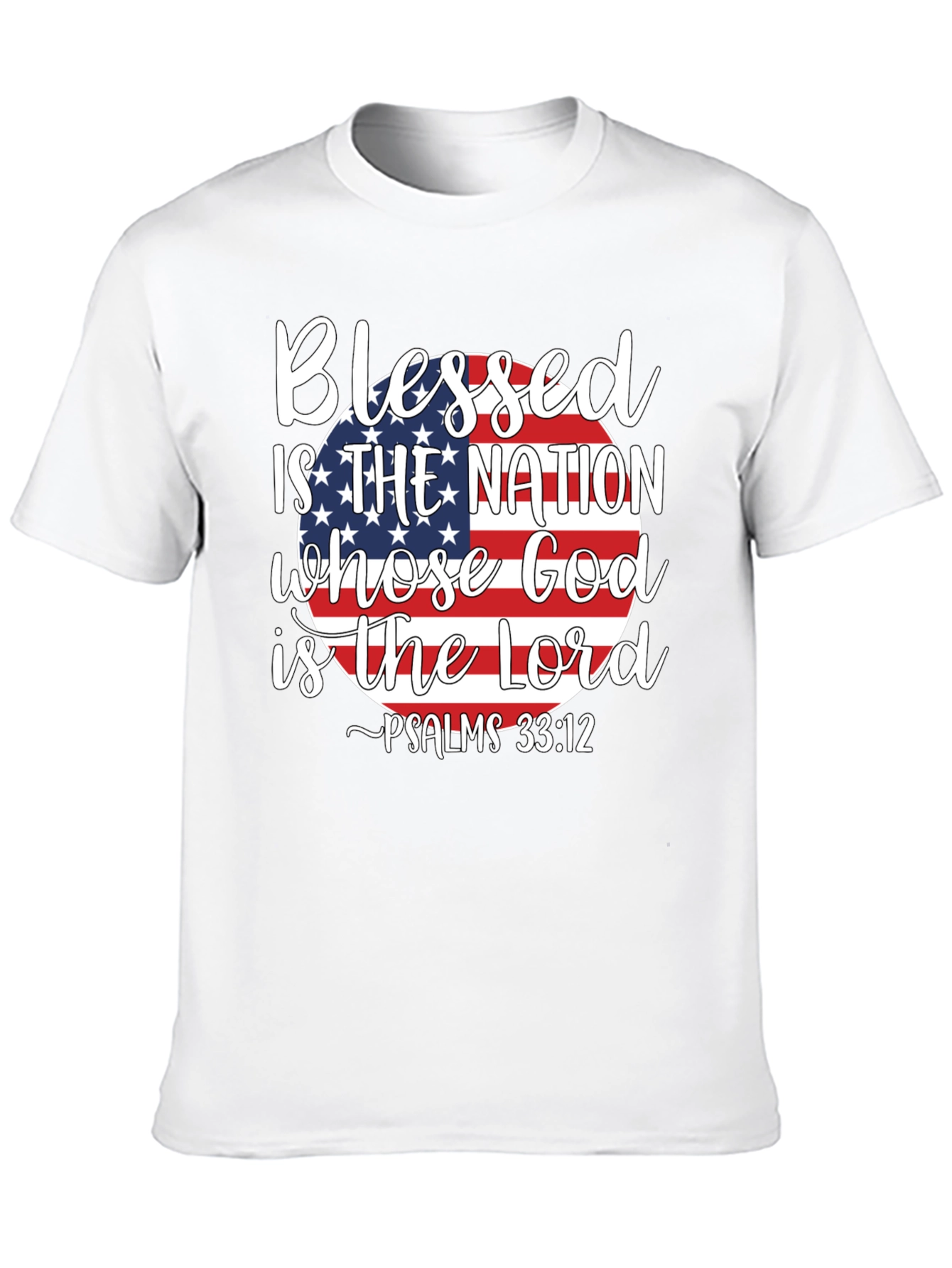 Blessed Nation Patriotic T-Shirt