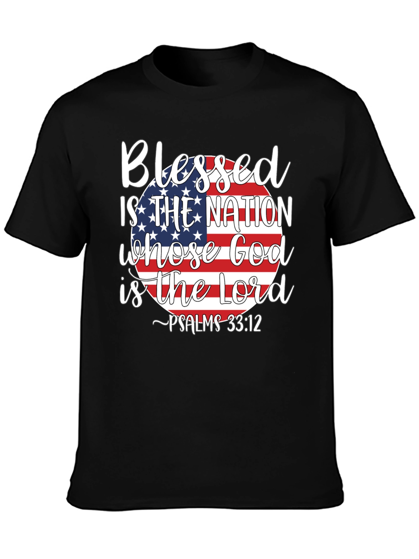 Blessed Nation Patriotic T-Shirt