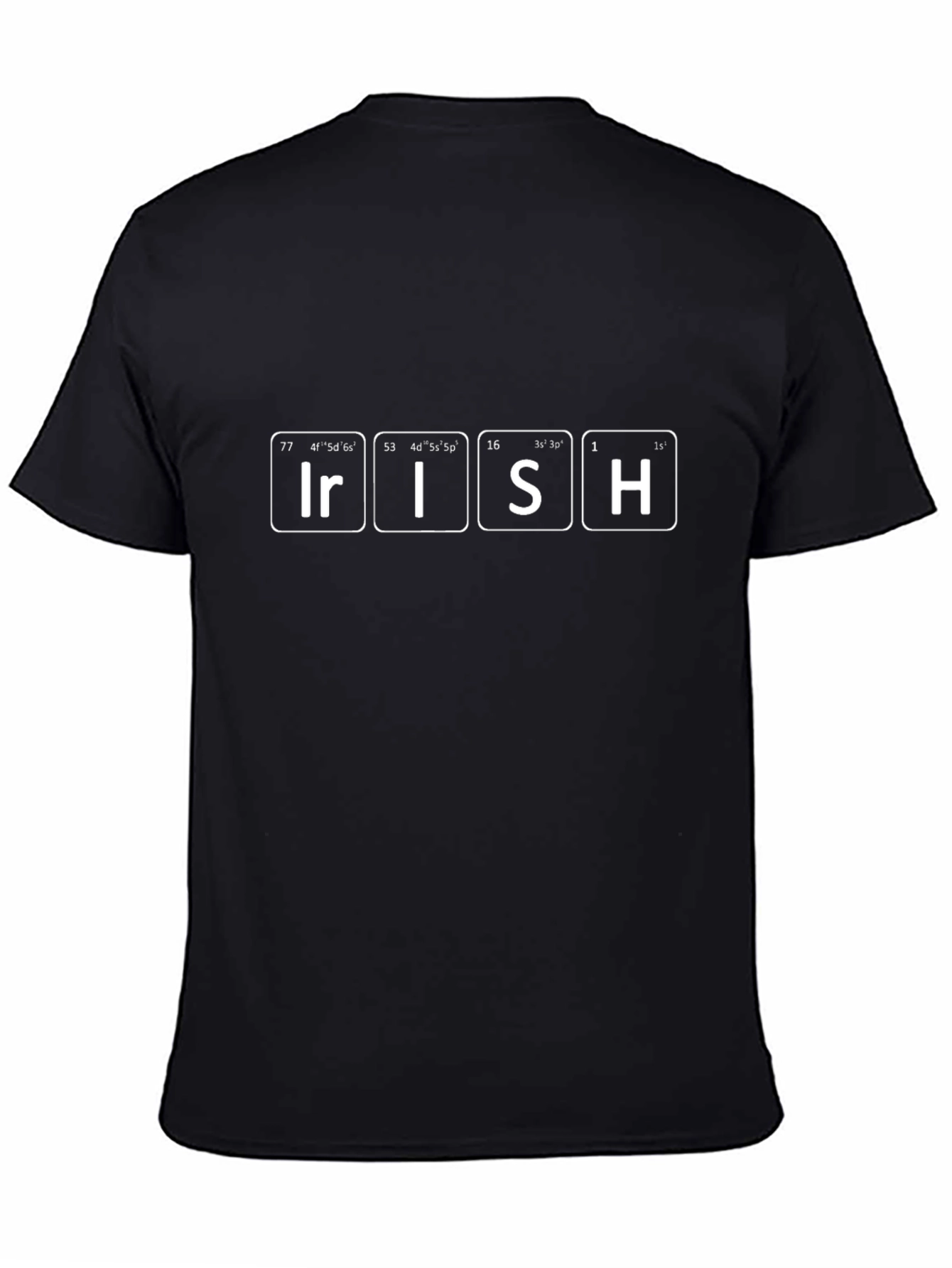 Irish Elements T-Shirt - Chemistry Pun Tee