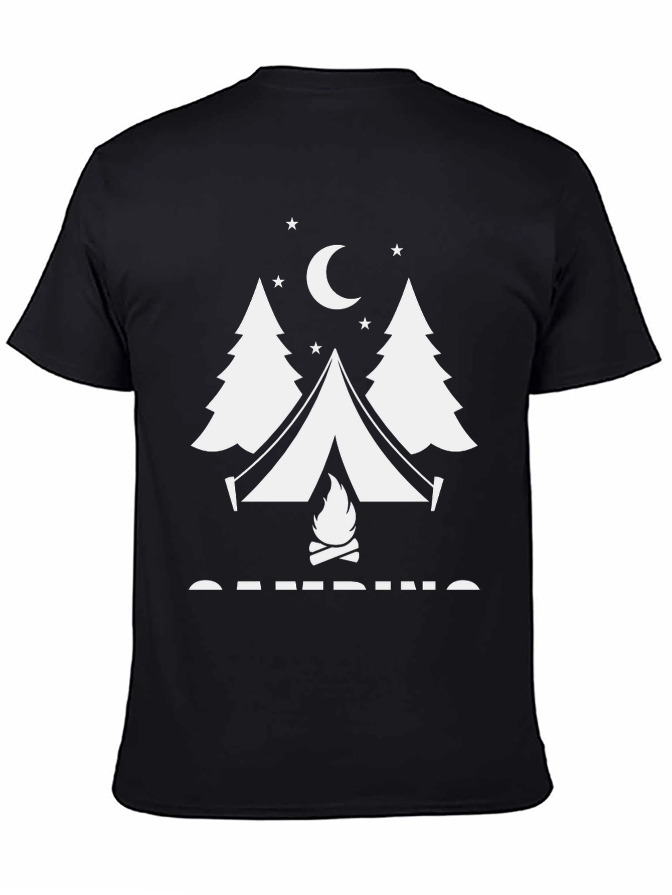 Camping Graphic T-Shirt - Adventure Awaits