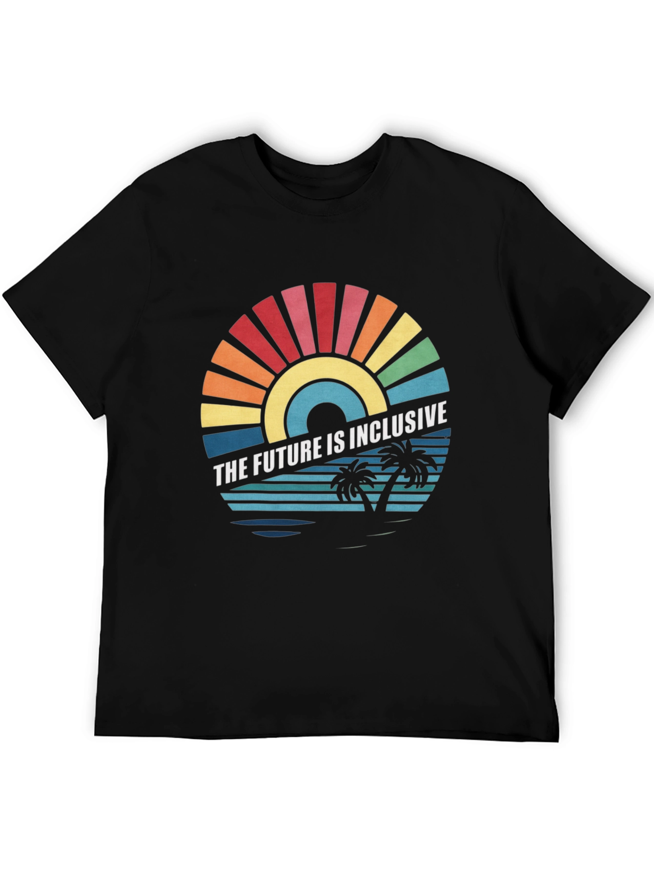 Inclusive Future Graphic Tee - Black Unisex T-Shirt