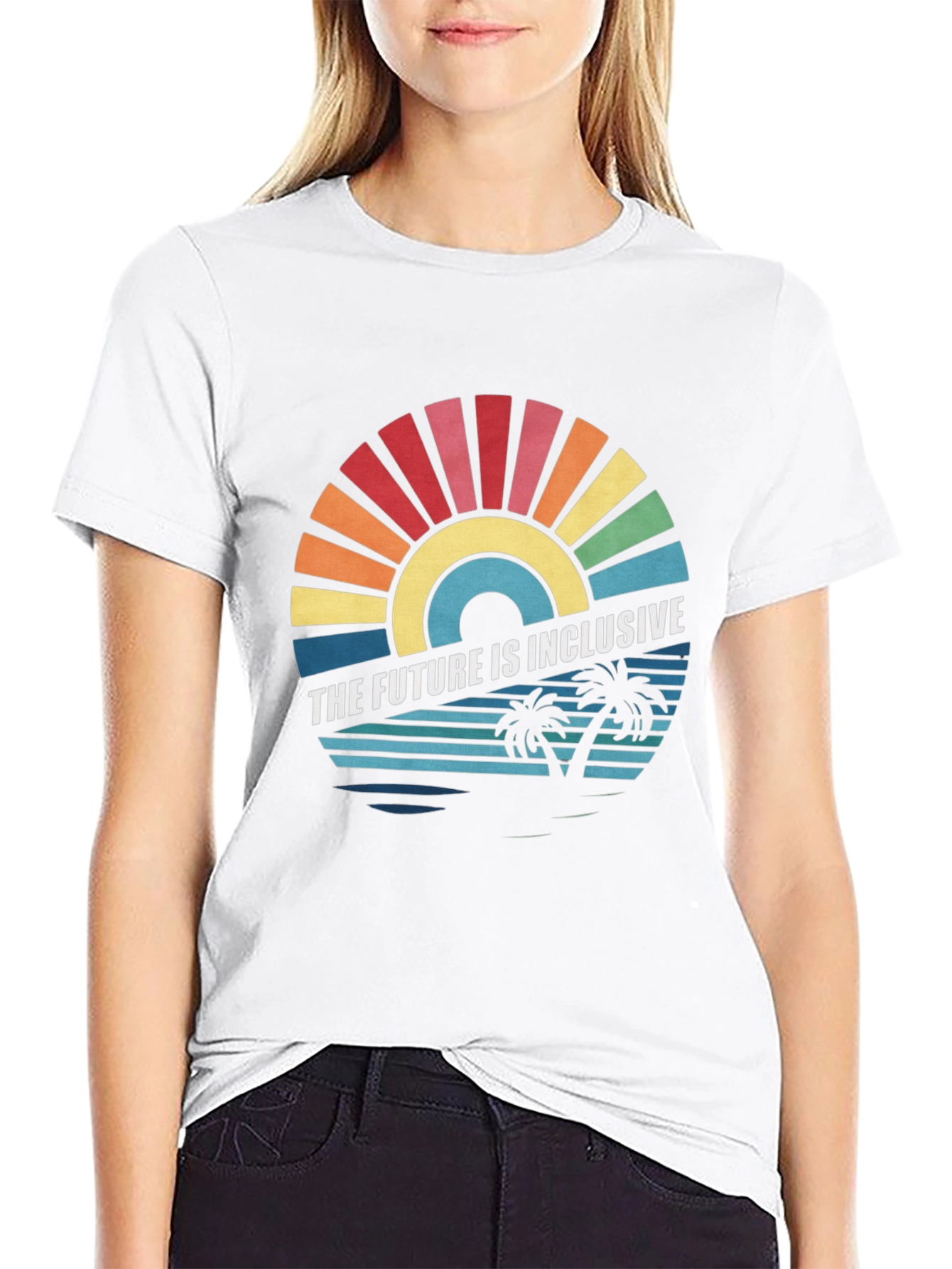 Inclusive Future Graphic Tee - Black Unisex T-Shirt