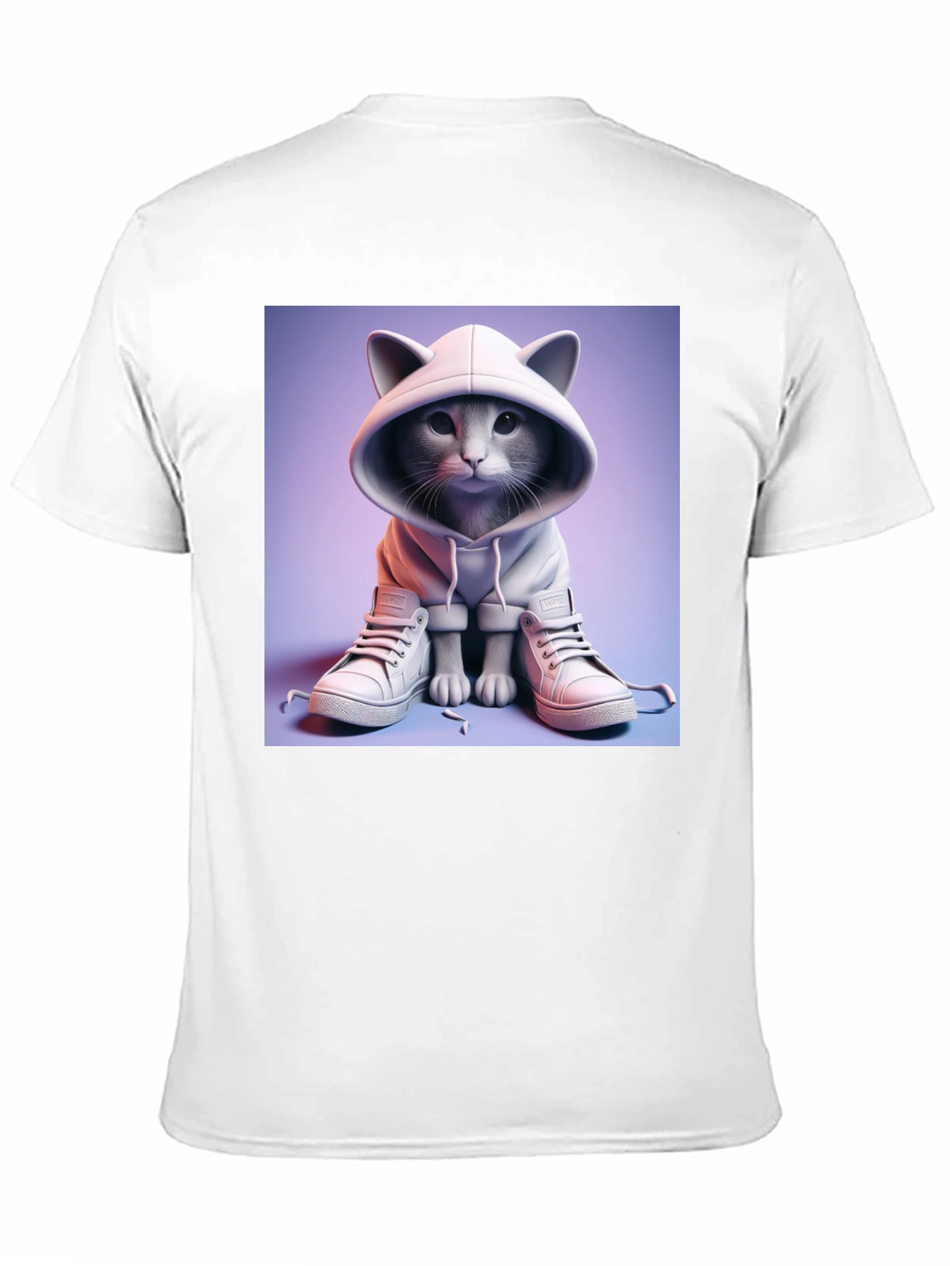 Cool Cat Hoodie Graphic Tee