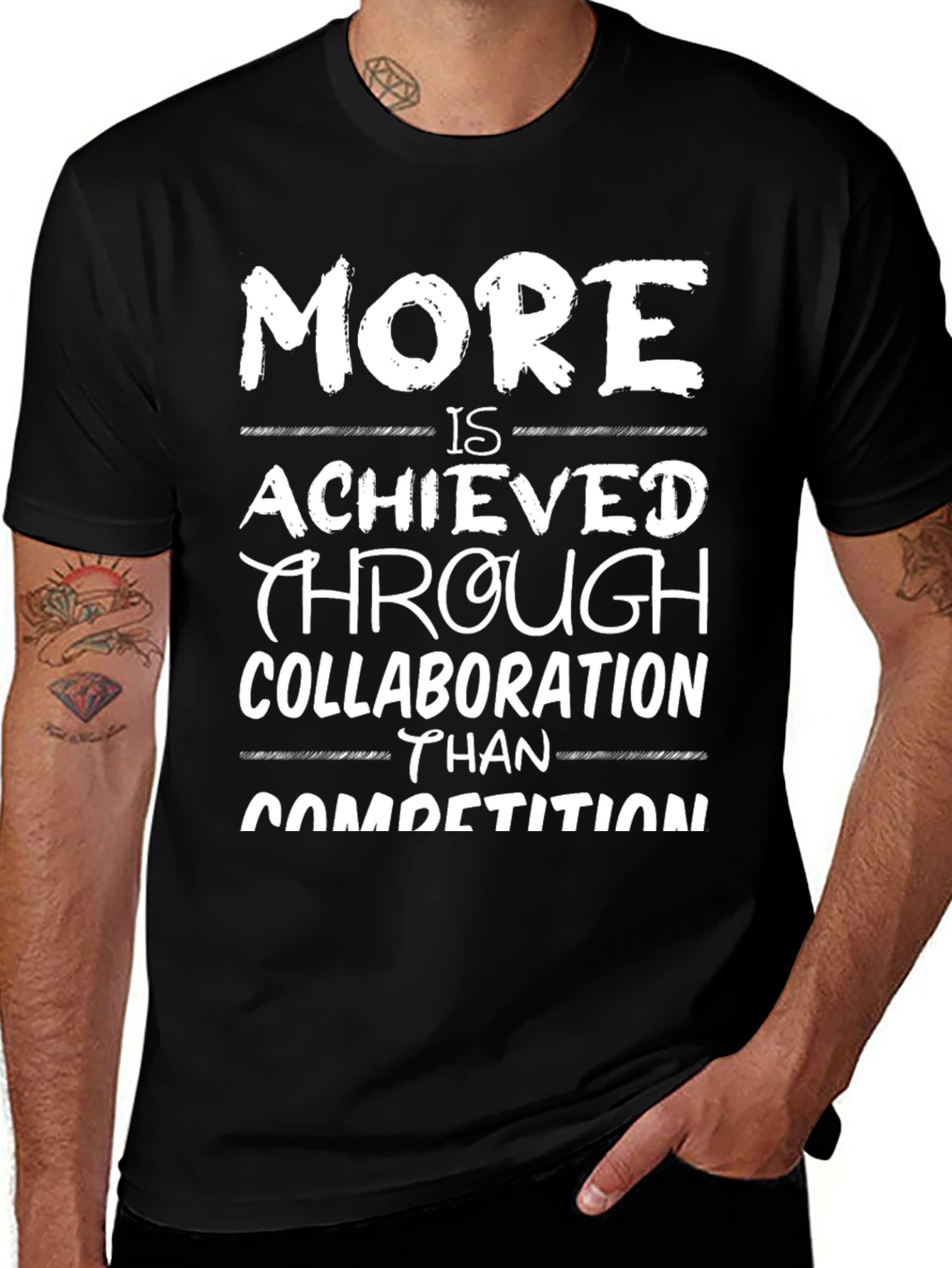 Collaboration T-Shirt - More is Achieved