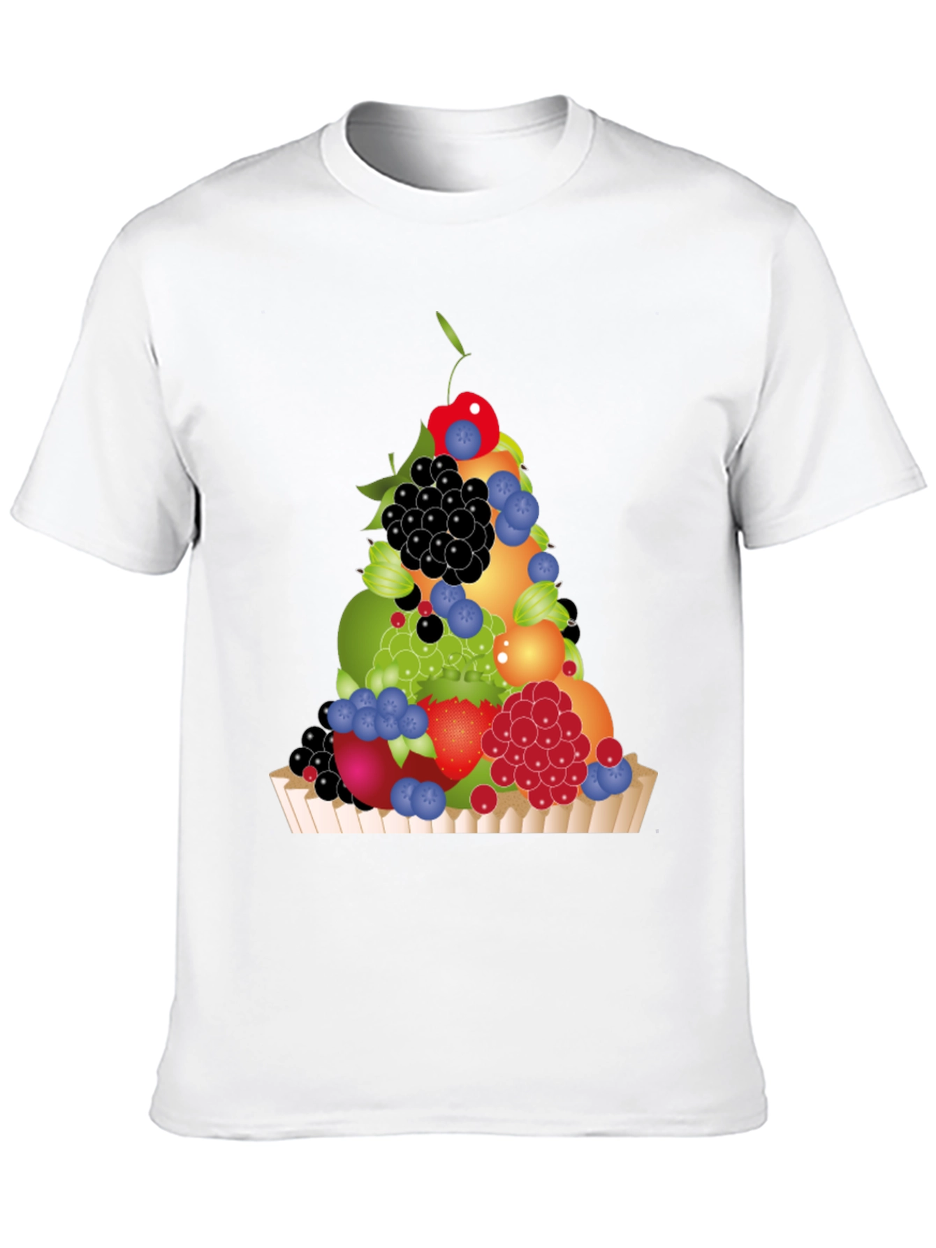 Fruit Medley T-Shirt - Black Graphic Tee
