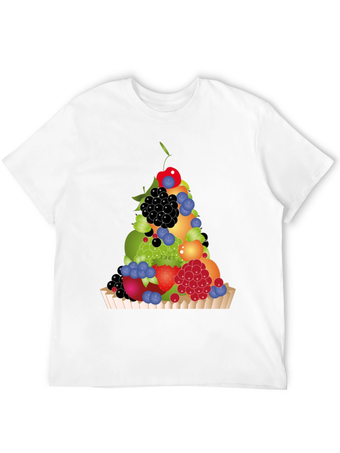 Fruit Medley T-Shirt - Black Graphic Tee