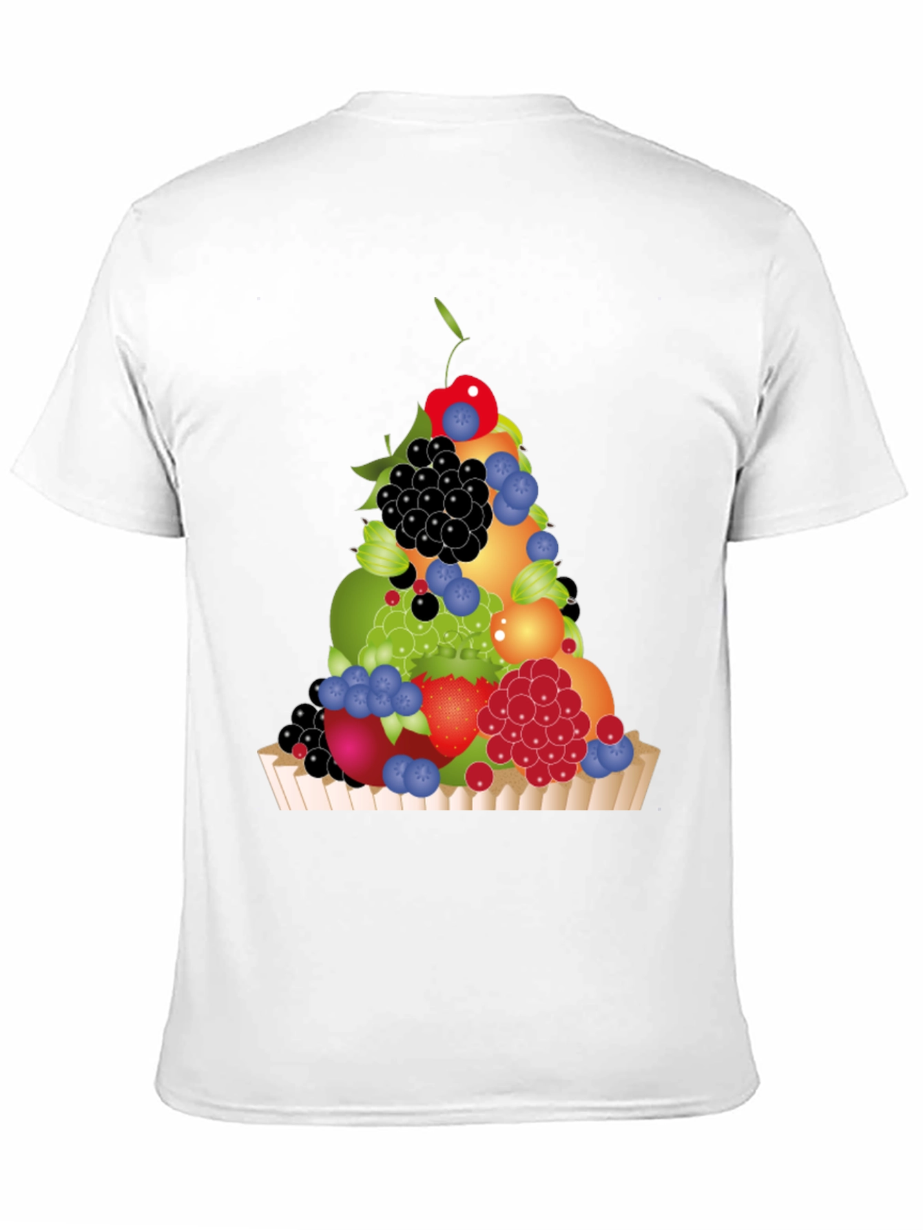Fruit Medley T-Shirt - Black Graphic Tee