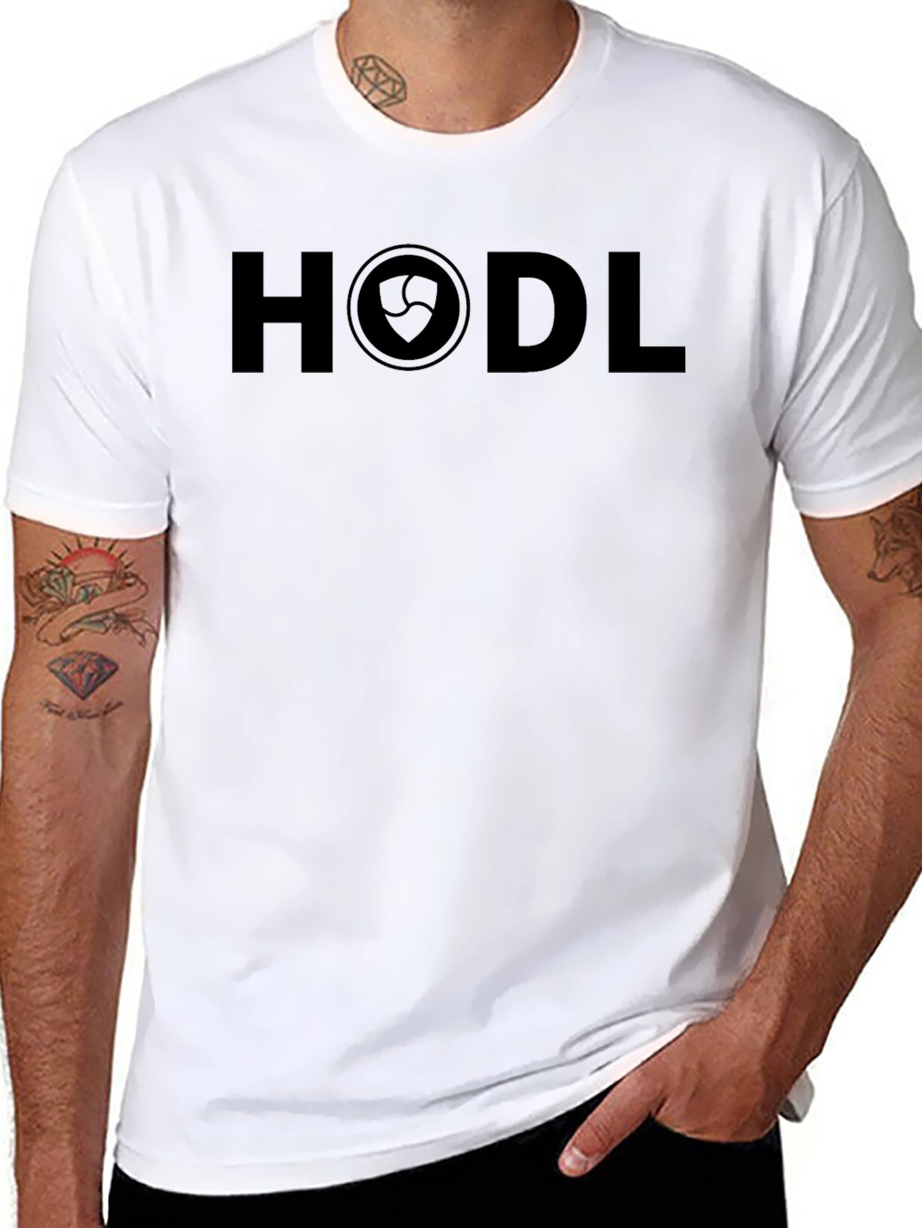 HODL T-Shirt - Black Crypto Tee