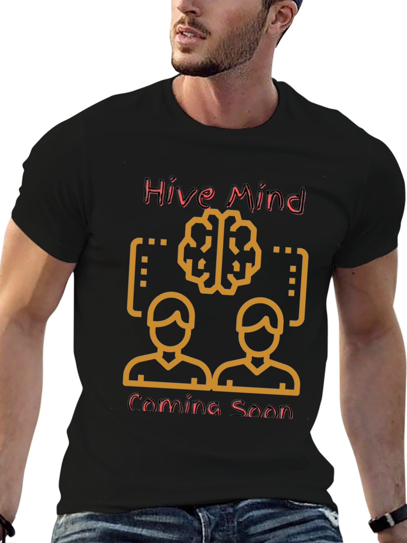 Hive Mind Coming Soon Graphic T-Shirt