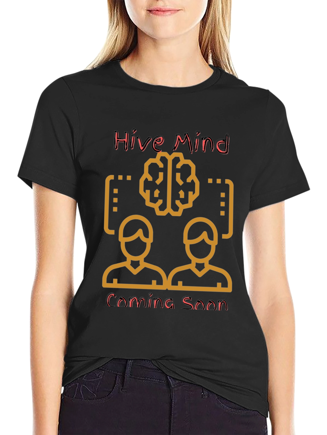 Hive Mind Coming Soon Graphic T-Shirt