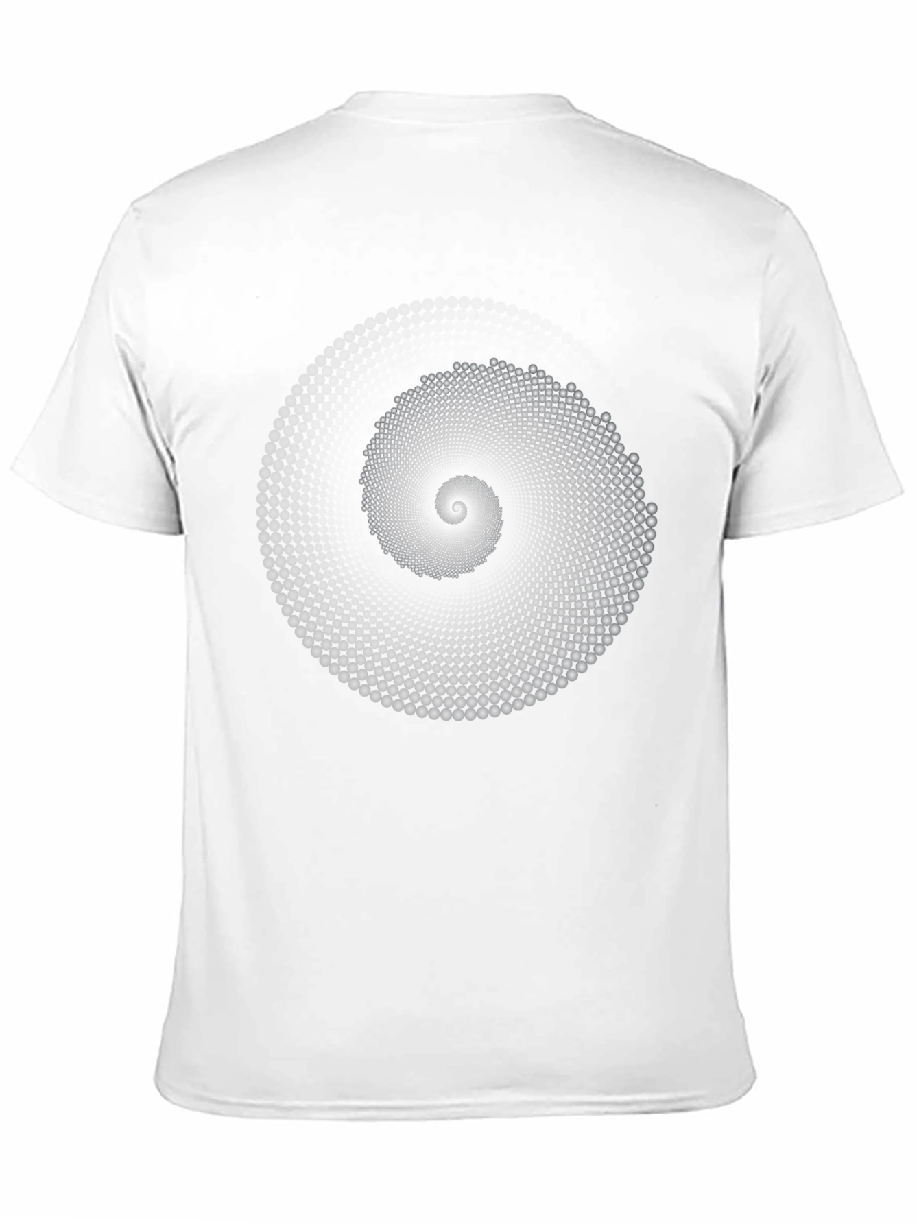 Hypnotic Spiral Graphic Tee - Modern Design