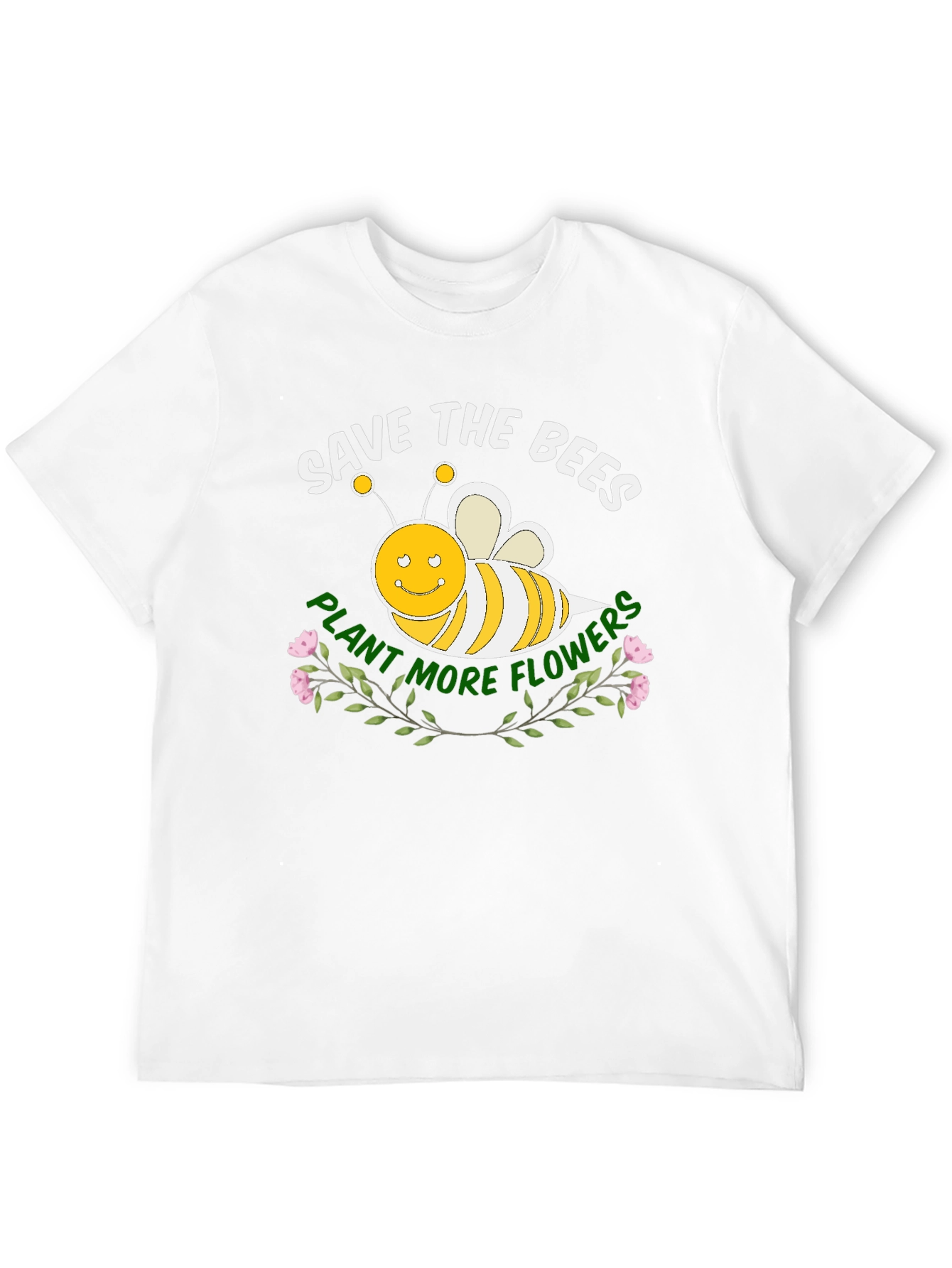Save the Bees Black T-Shirt