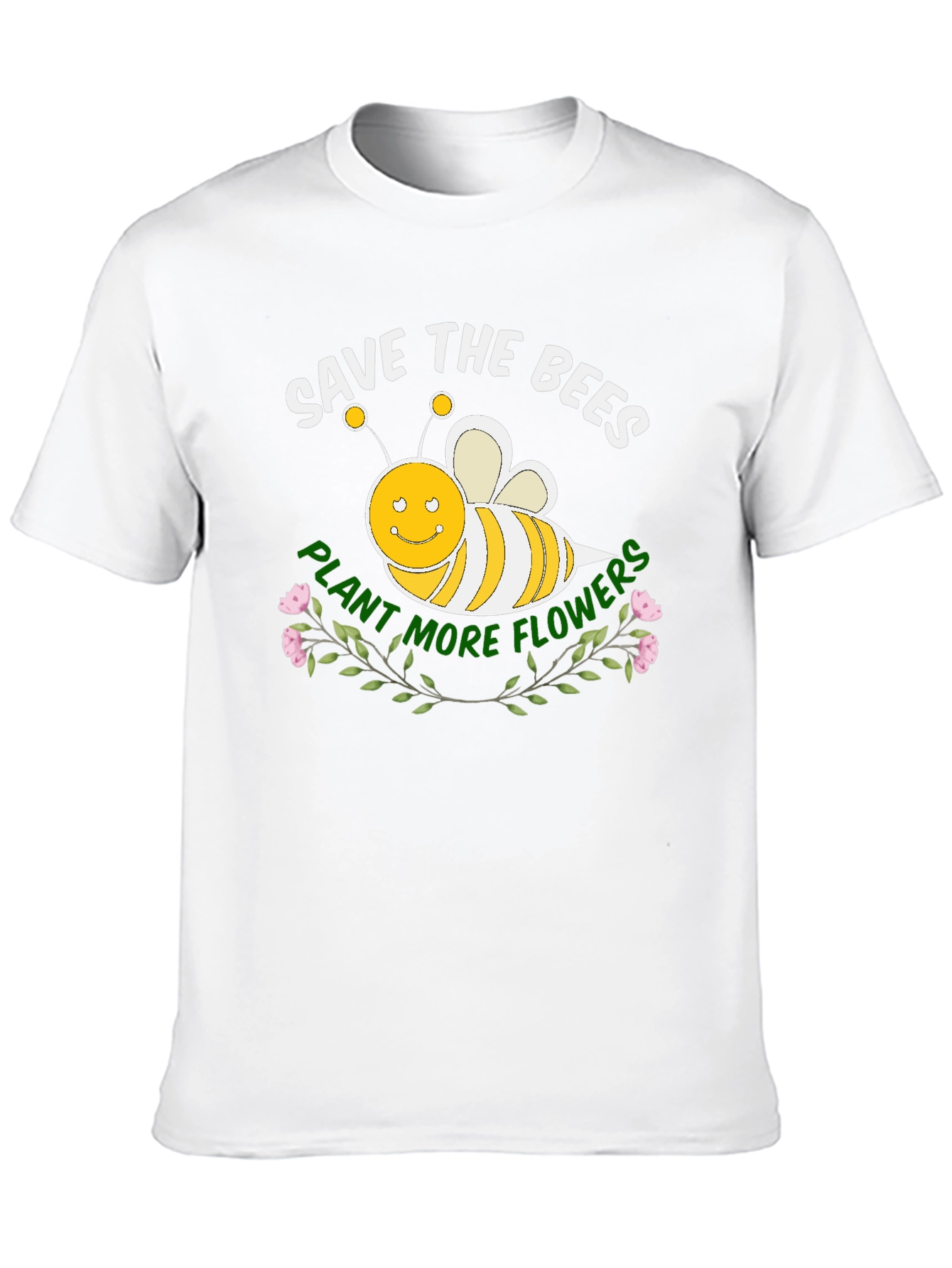 Save the Bees Black T-Shirt