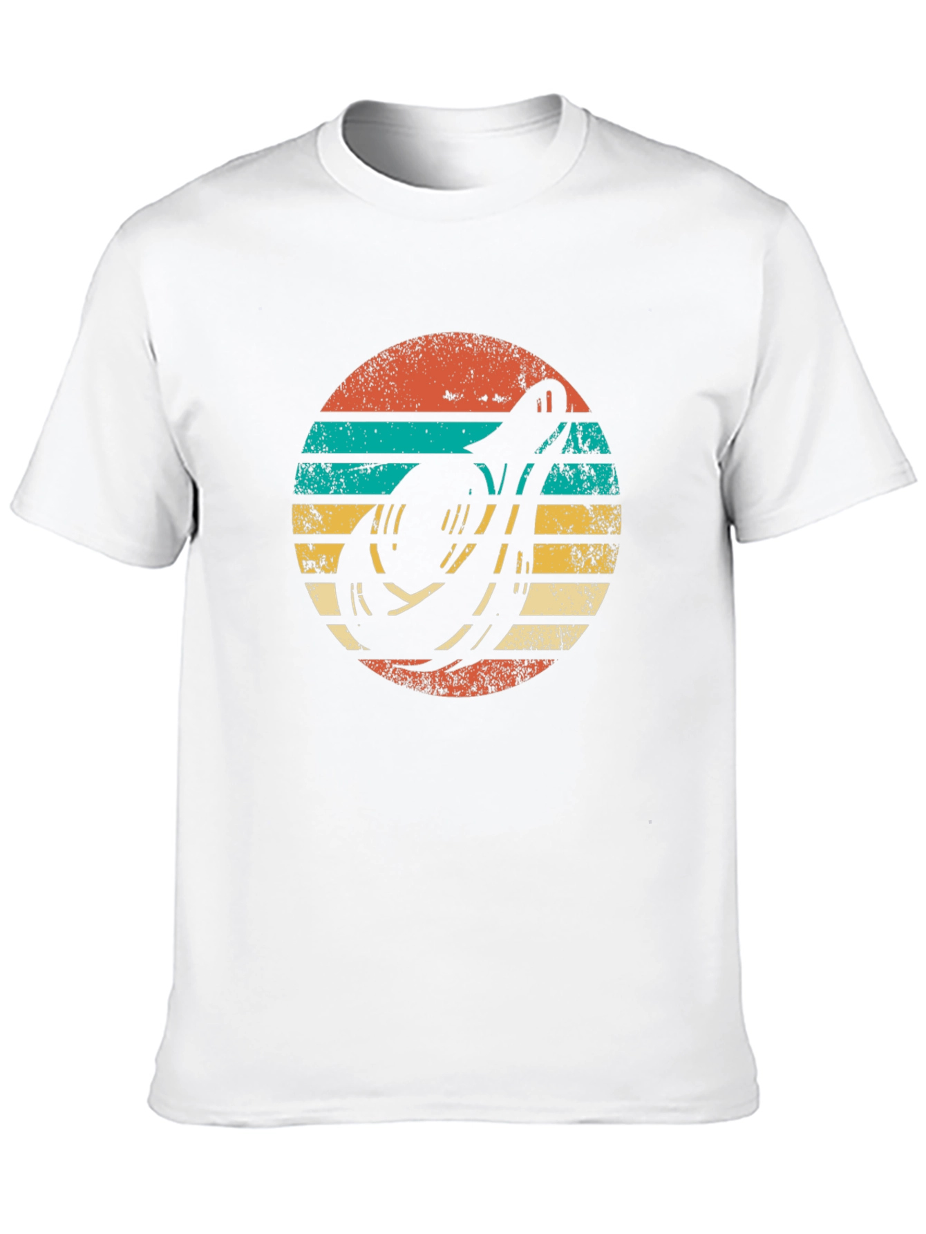 Retro Banjo Sunset T-Shirt - Music Lover Tee